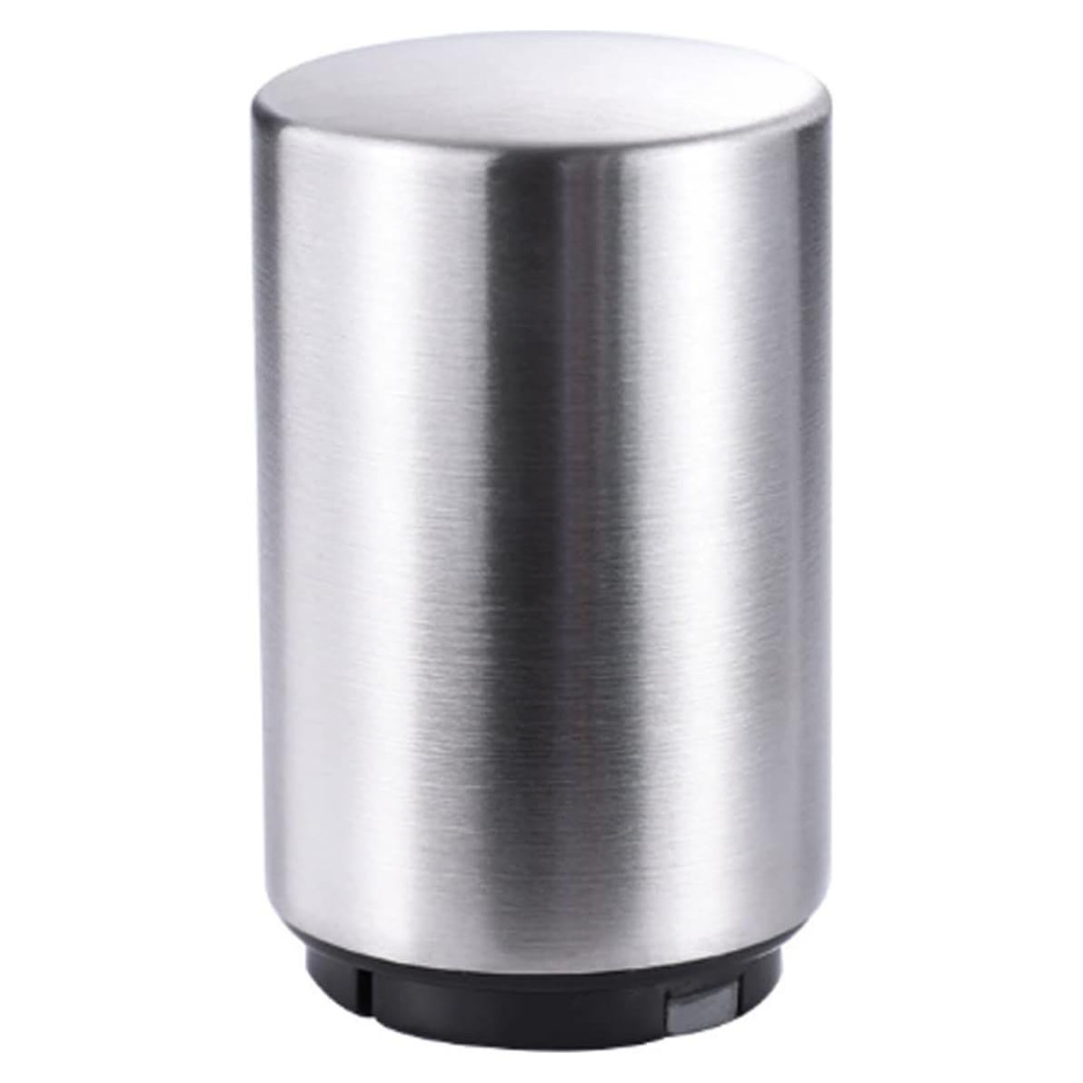 Abrebotellas Automático de Acero Inoxidable Plateado