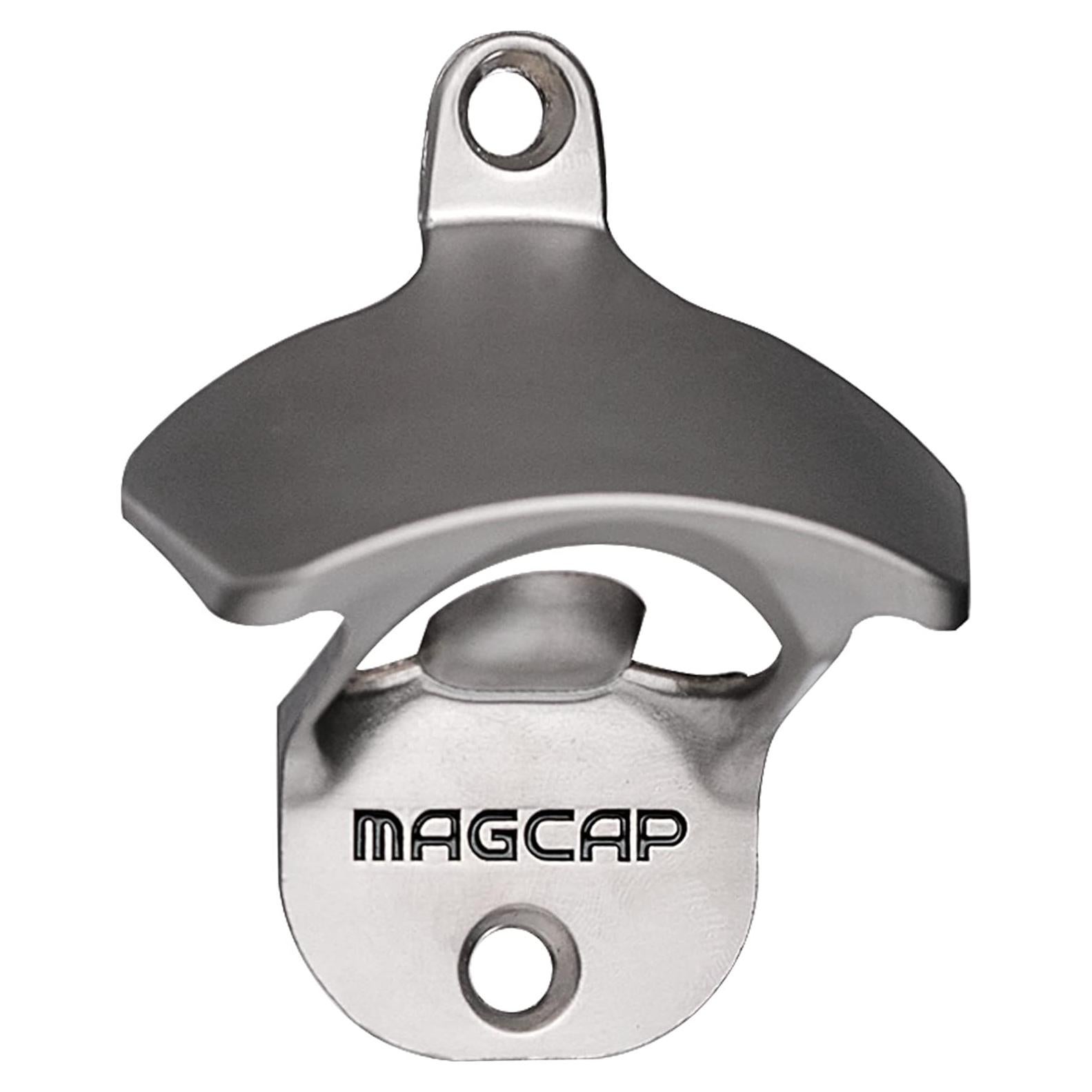 Abrebotellas Magnético Montado en Pared MAGCAP - Níquel Mate