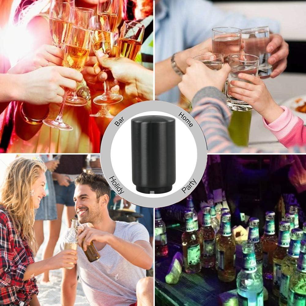 Abrebotellas de acero inoxidable Begale 6 unidades negro