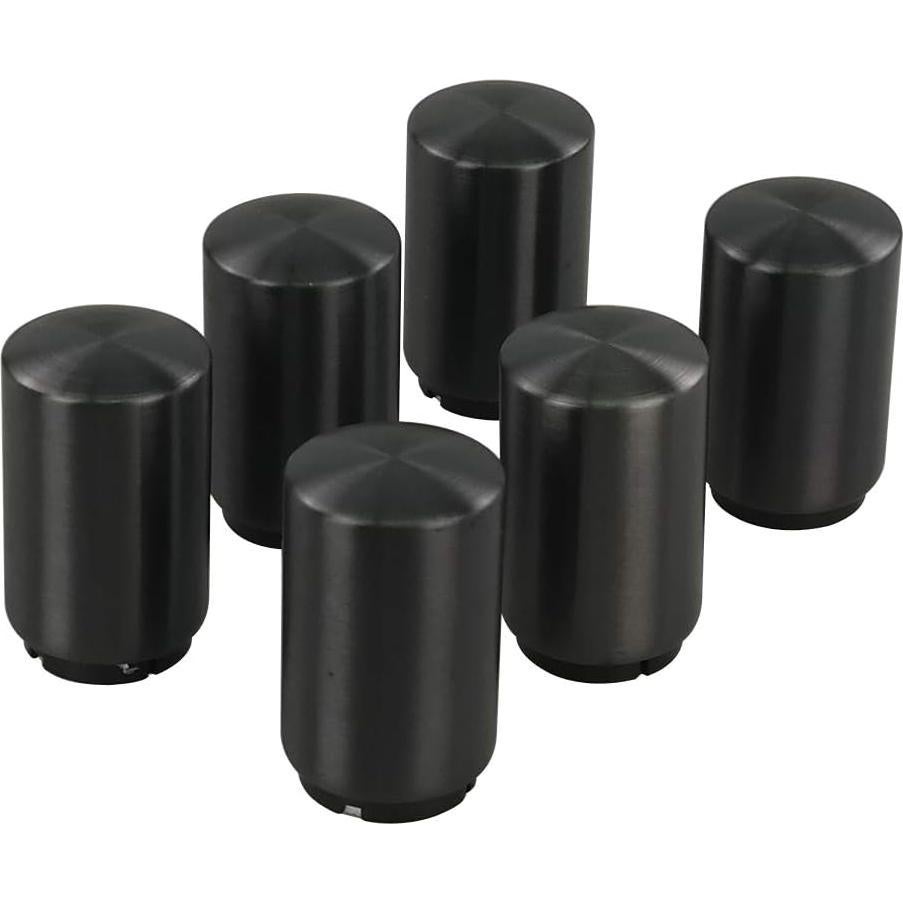 Abrebotellas de acero inoxidable Begale 6 unidades negro