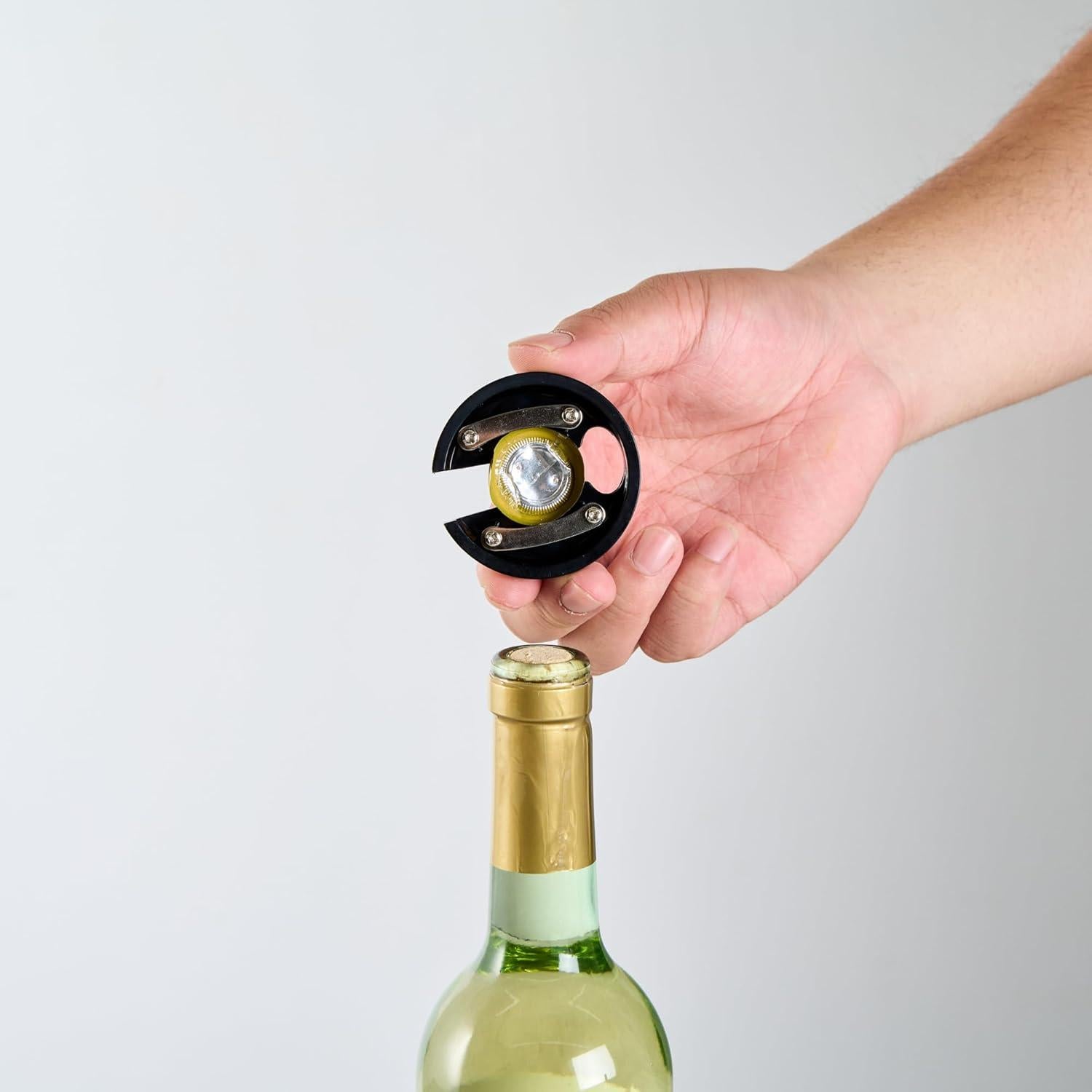 Abridor de Vino Eléctrico Restaurantware Bar Lux Negro