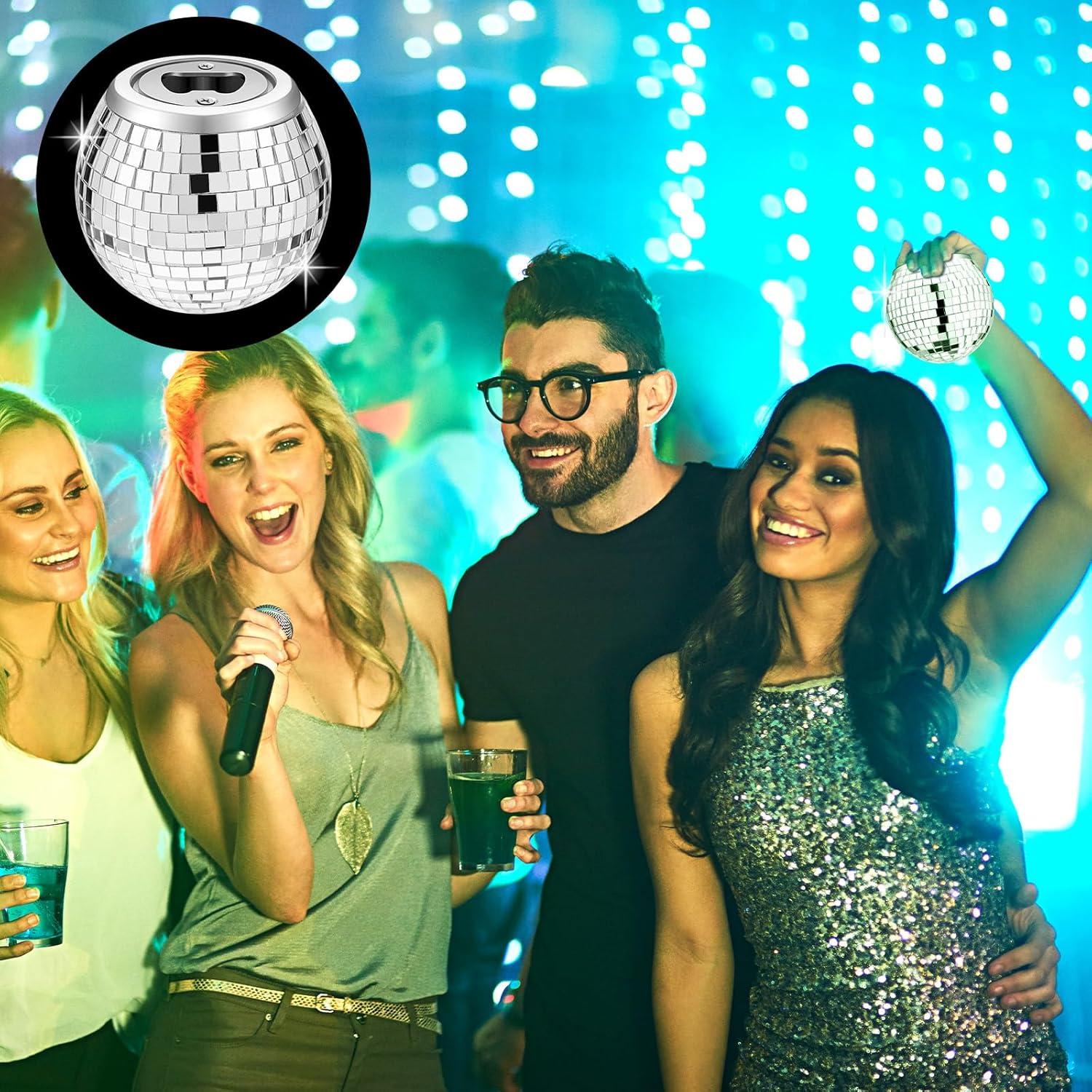 Set 2 Abrebotellas Disco Plata Singhoow 7.2x6.5cm