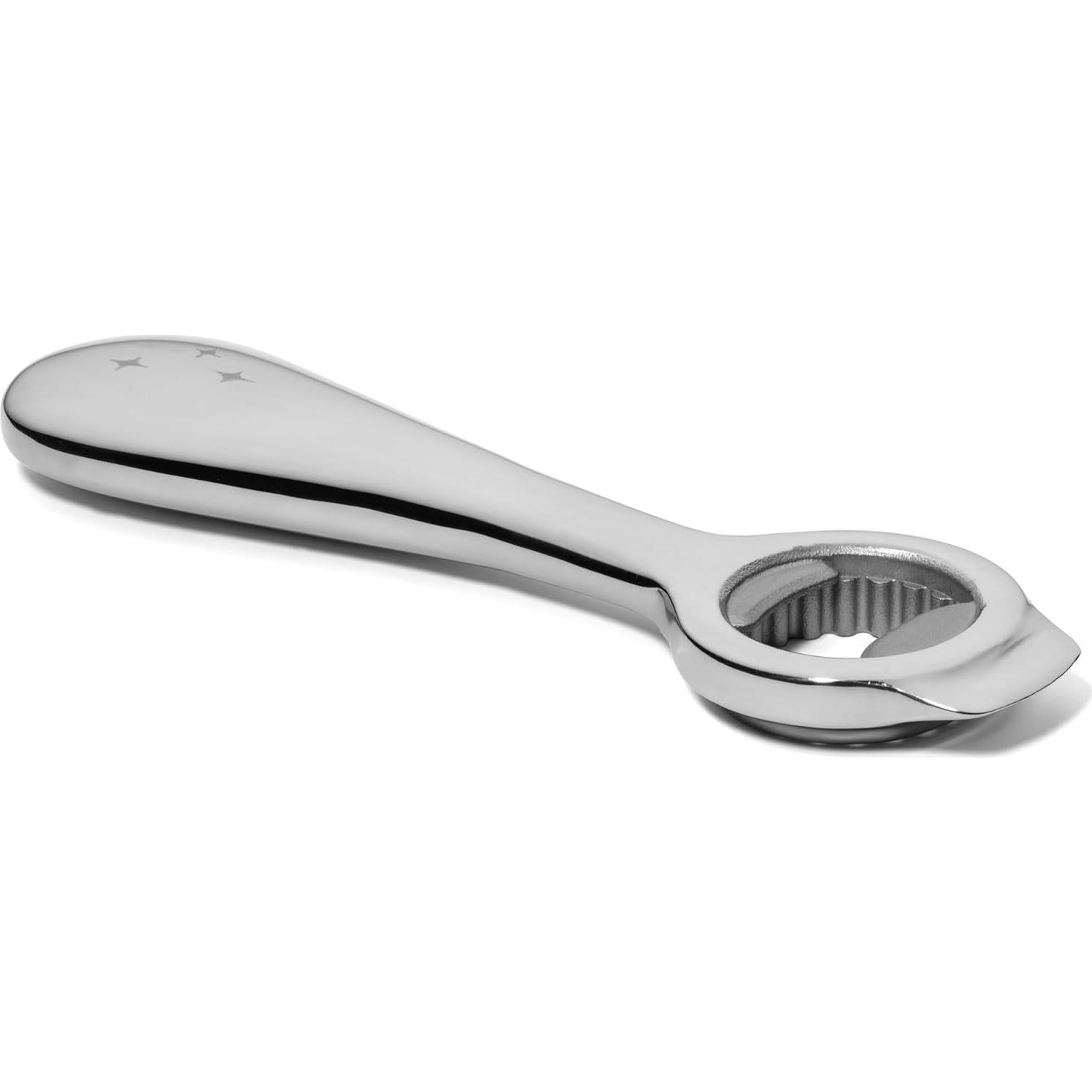 Abrebotellas y latas Midnight Scoop, acero inoxidable, ergonómico