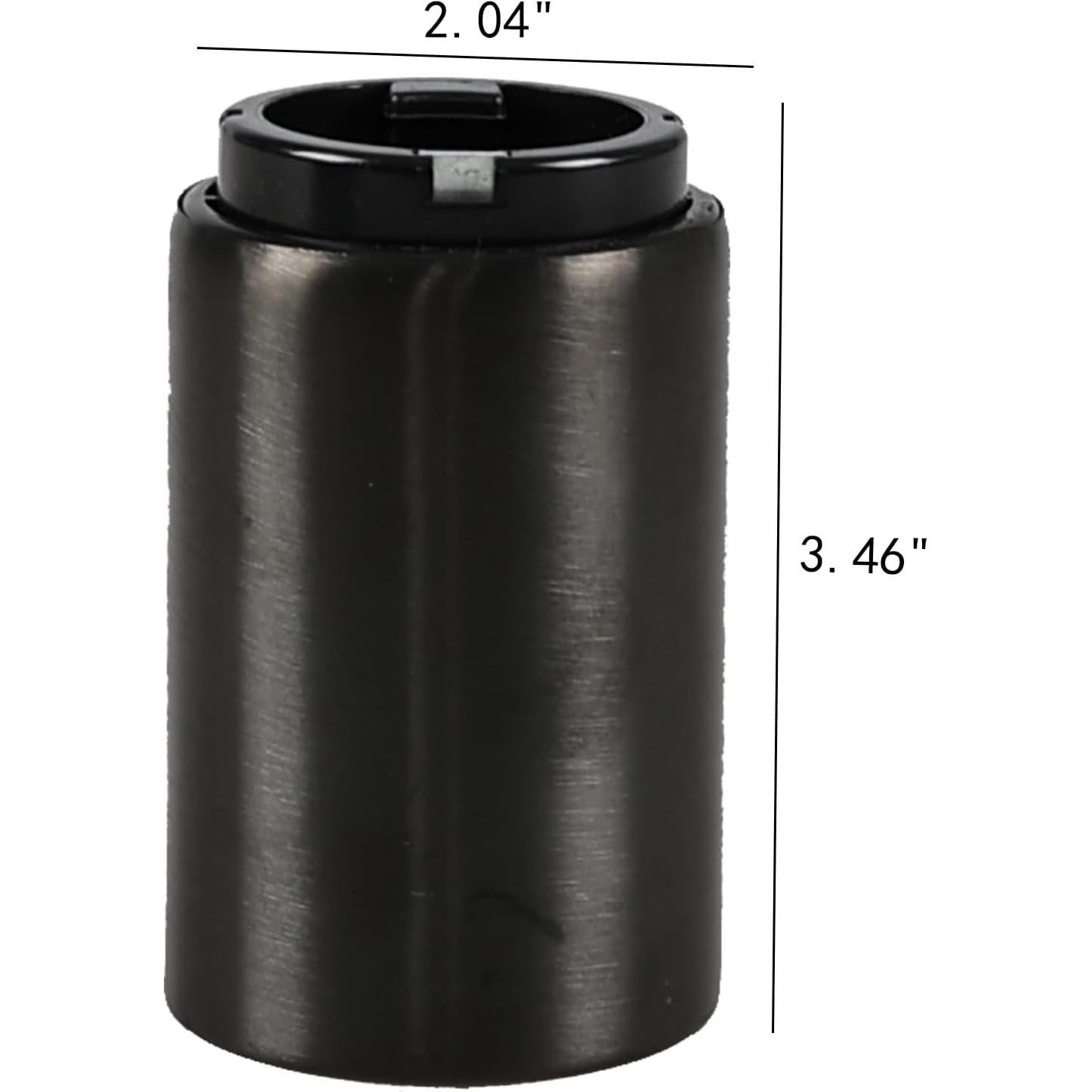 Abridor de Botellas Automático Asking de Acero Inoxidable Negro