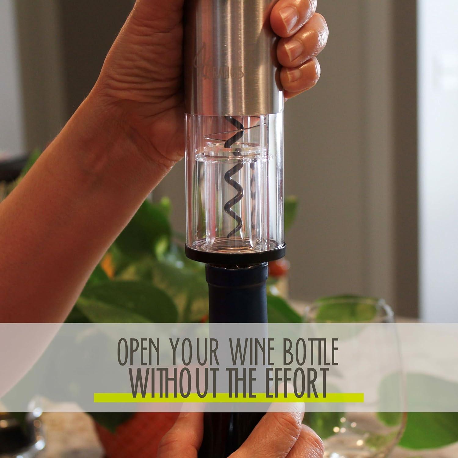 Abrebotellas Eléctrico G Francis Recargable con Cortador 20.6 cm