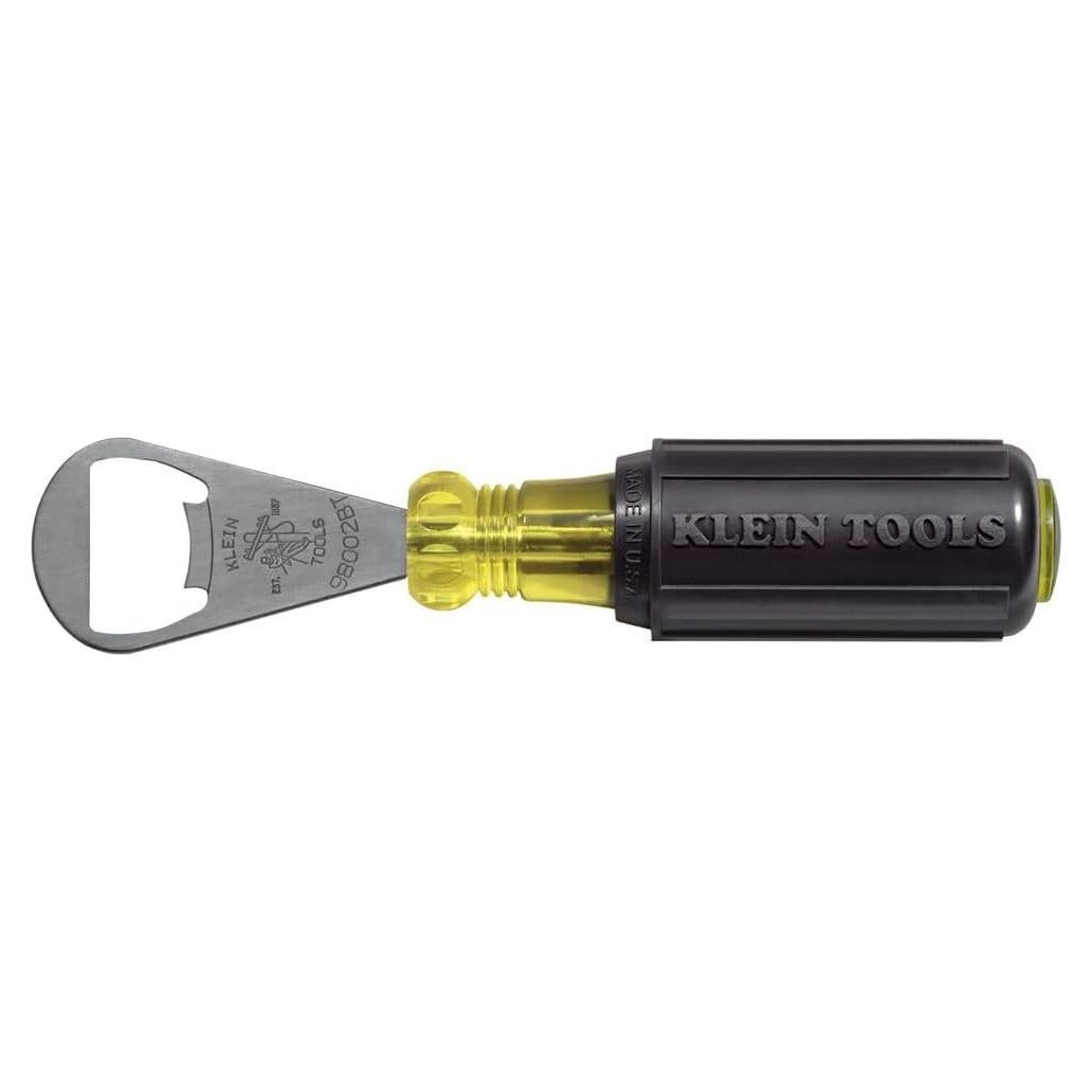 Abrebotellas Klein Tools 98002BT Acero Inoxidable Amarillo/Negro