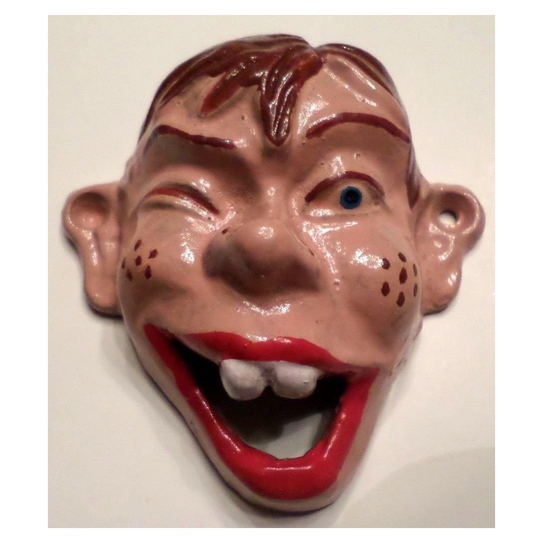 Abrebotellas de Hierro Fundido GWE Howdy Doody para Pared