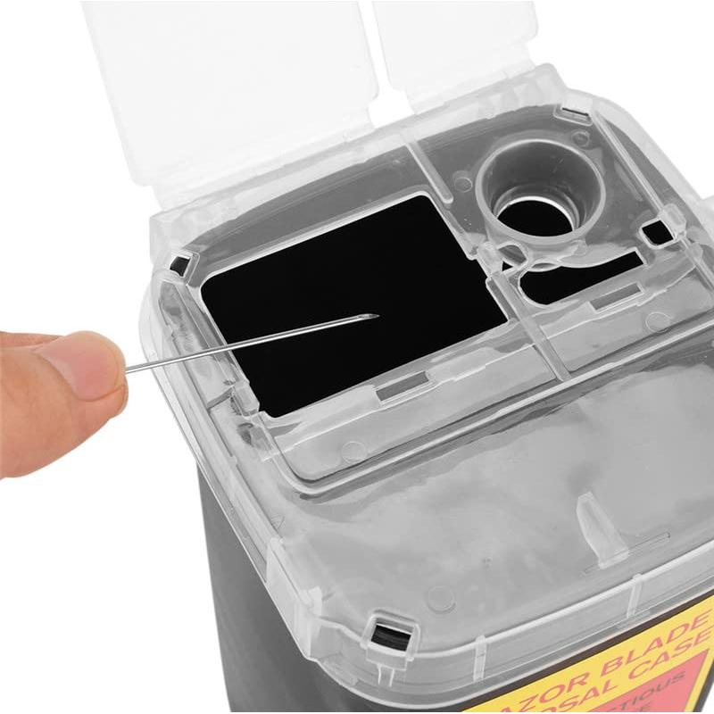 10 Contenedores de Desecho de Agujas TorSor - 15.5x10.5cm