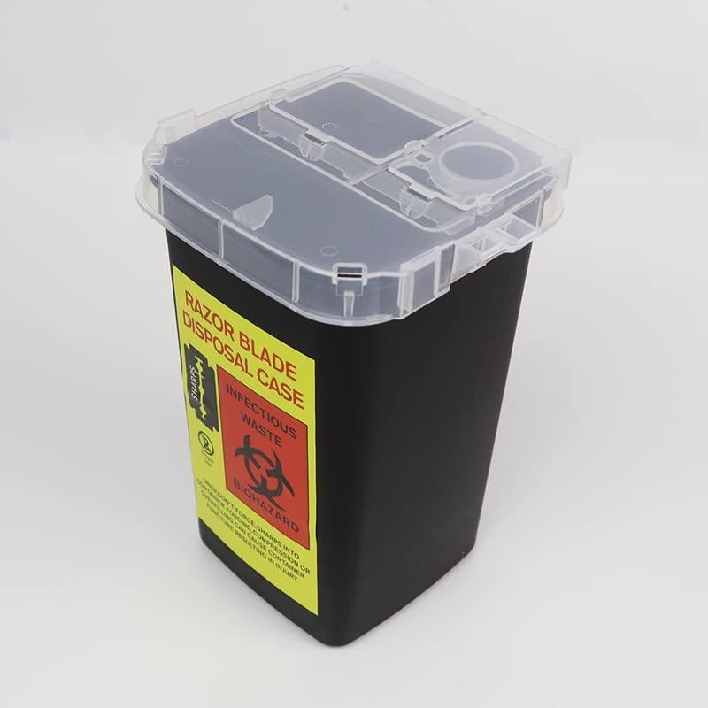 10 Contenedores de Desecho de Agujas TorSor - 15.5x10.5cm