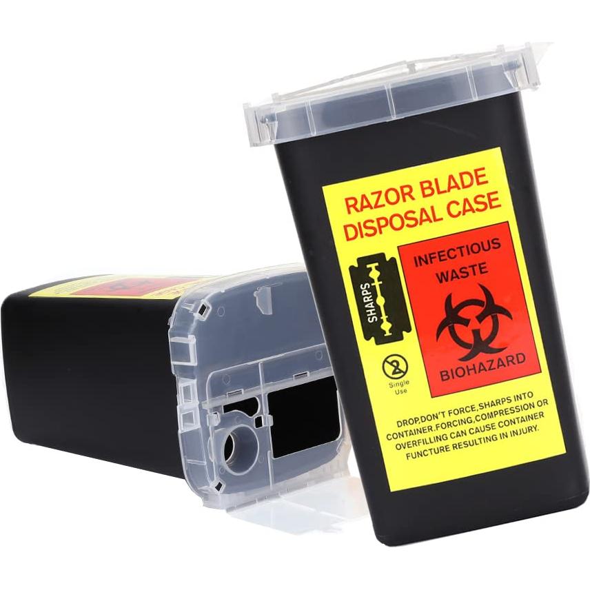 10 Contenedores de Desecho de Agujas TorSor - 15.5x10.5cm