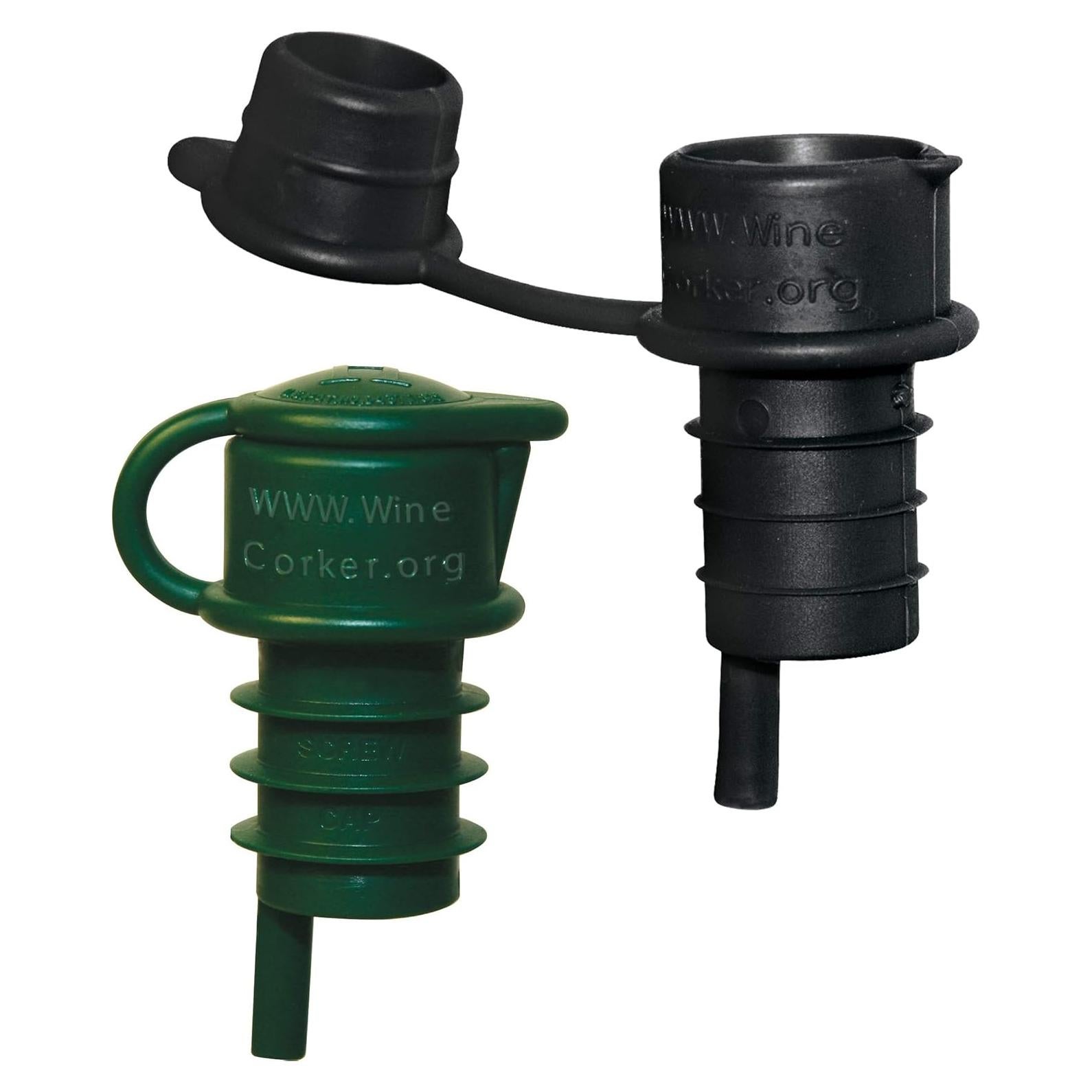 Corker de Haley 5-en-1 Aerador y Tapón de Vino - Combo 2 Pzs