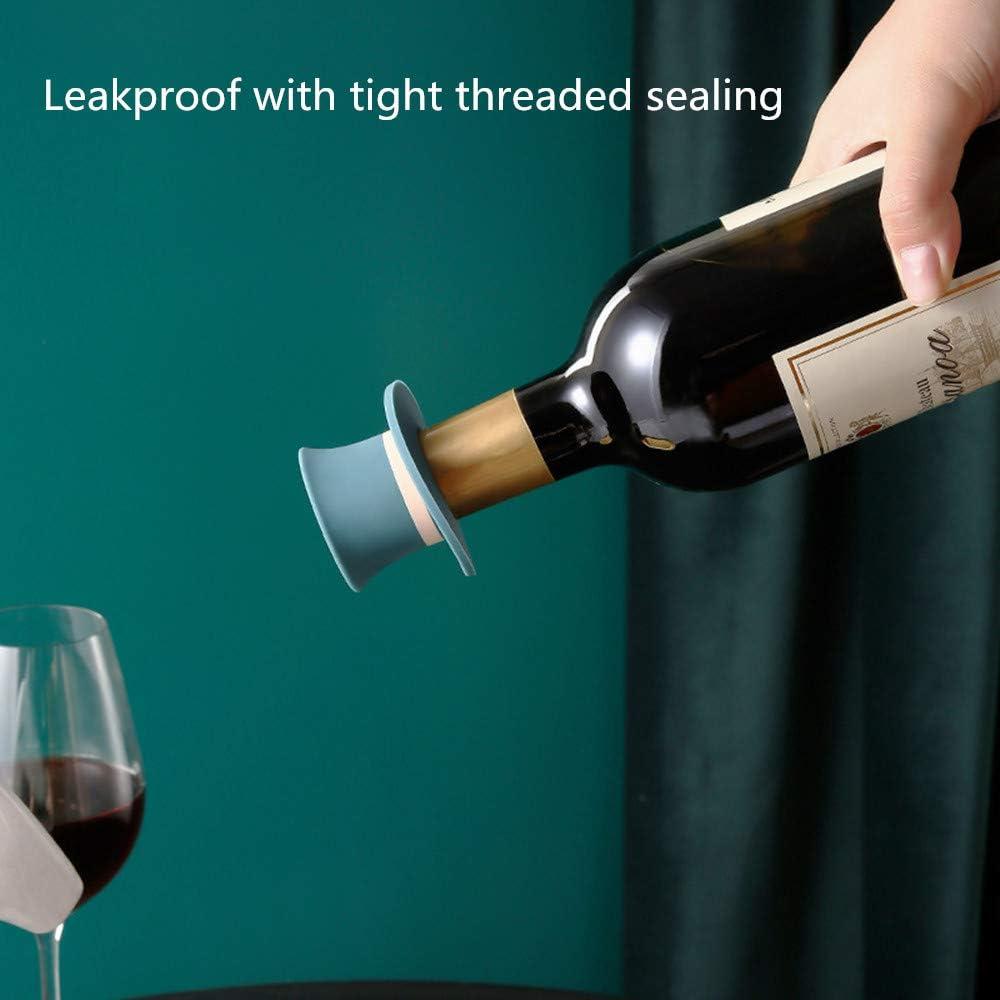 Tapones de Silicona para Vino Kitwinney - Juego de 3 Colores