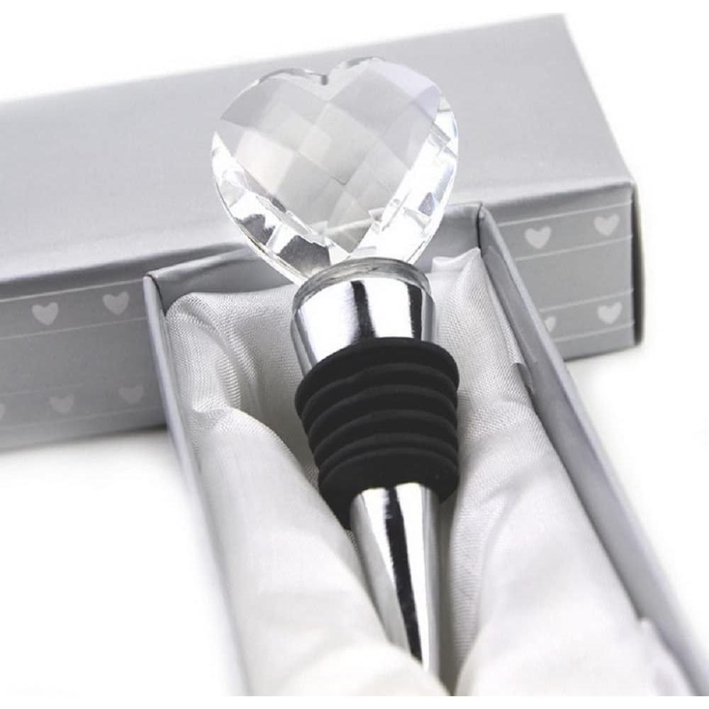 Tapón de Vino Shuiniba en Forma de Diamante - Cristal y Zinc