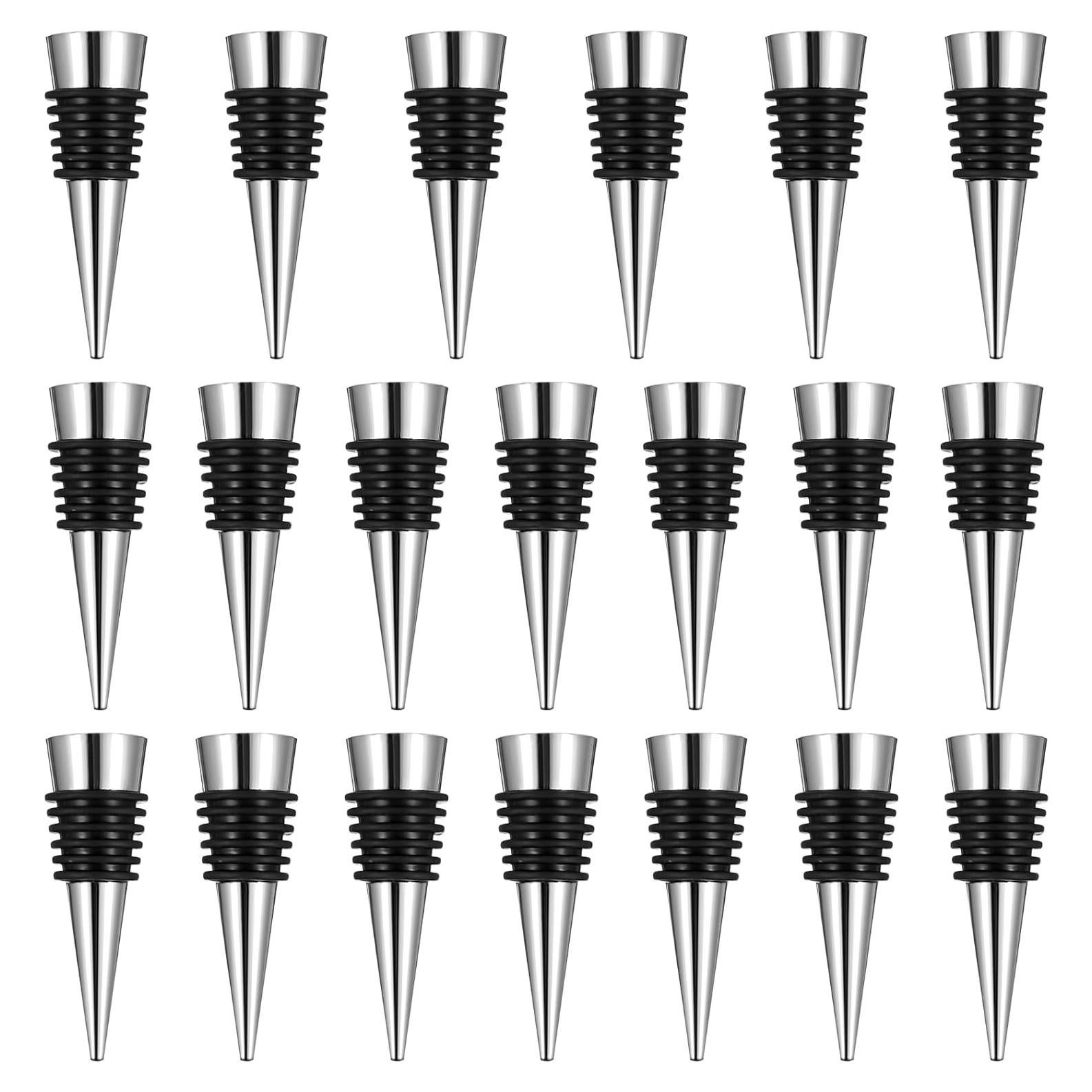 Juego de 20 Tapones de Vino de Metal AojSup - 2x6.4 cm