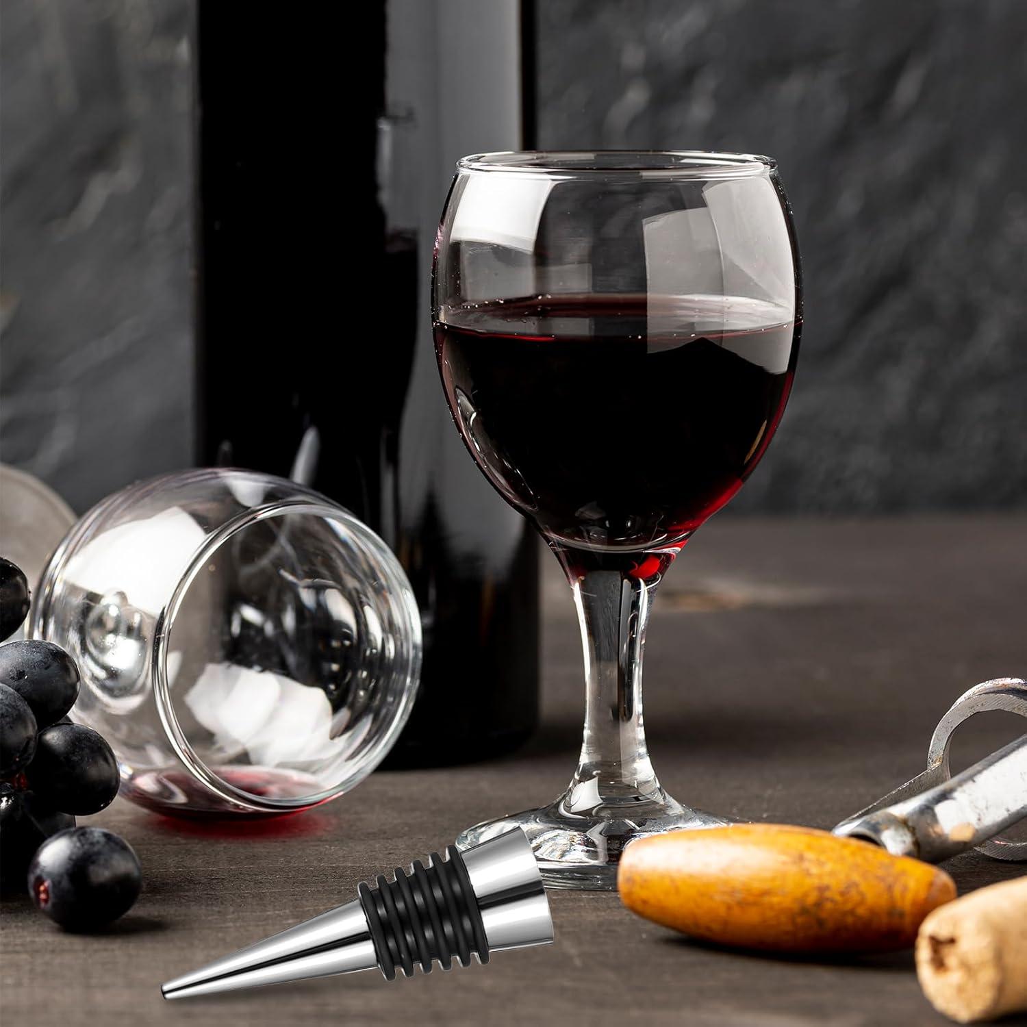 Juego de 20 Tapones de Vino de Metal AojSup - 2x6.4 cm