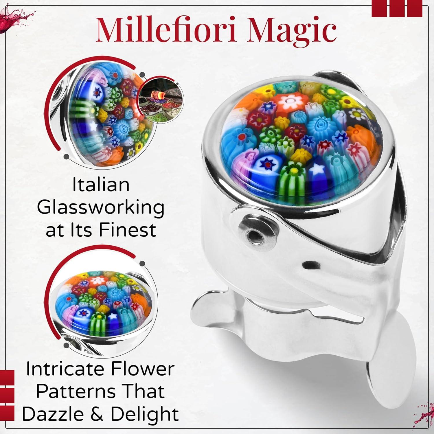 Tapón de Vino y Champán Evan James - Sello Hermético, 1 Unidad