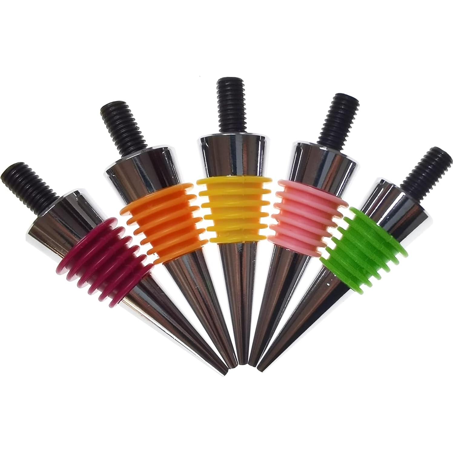 Tapones de Botella de Vino Lockban 5 Piezas Coloridos Reutilizables