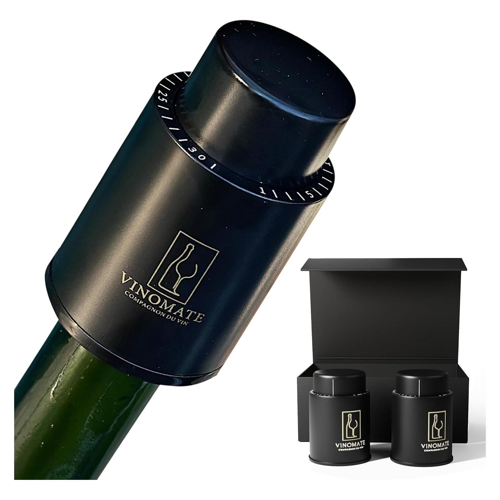 Tapón de Vino al Vacío VinoMate - Preserva Sabor y Frescura