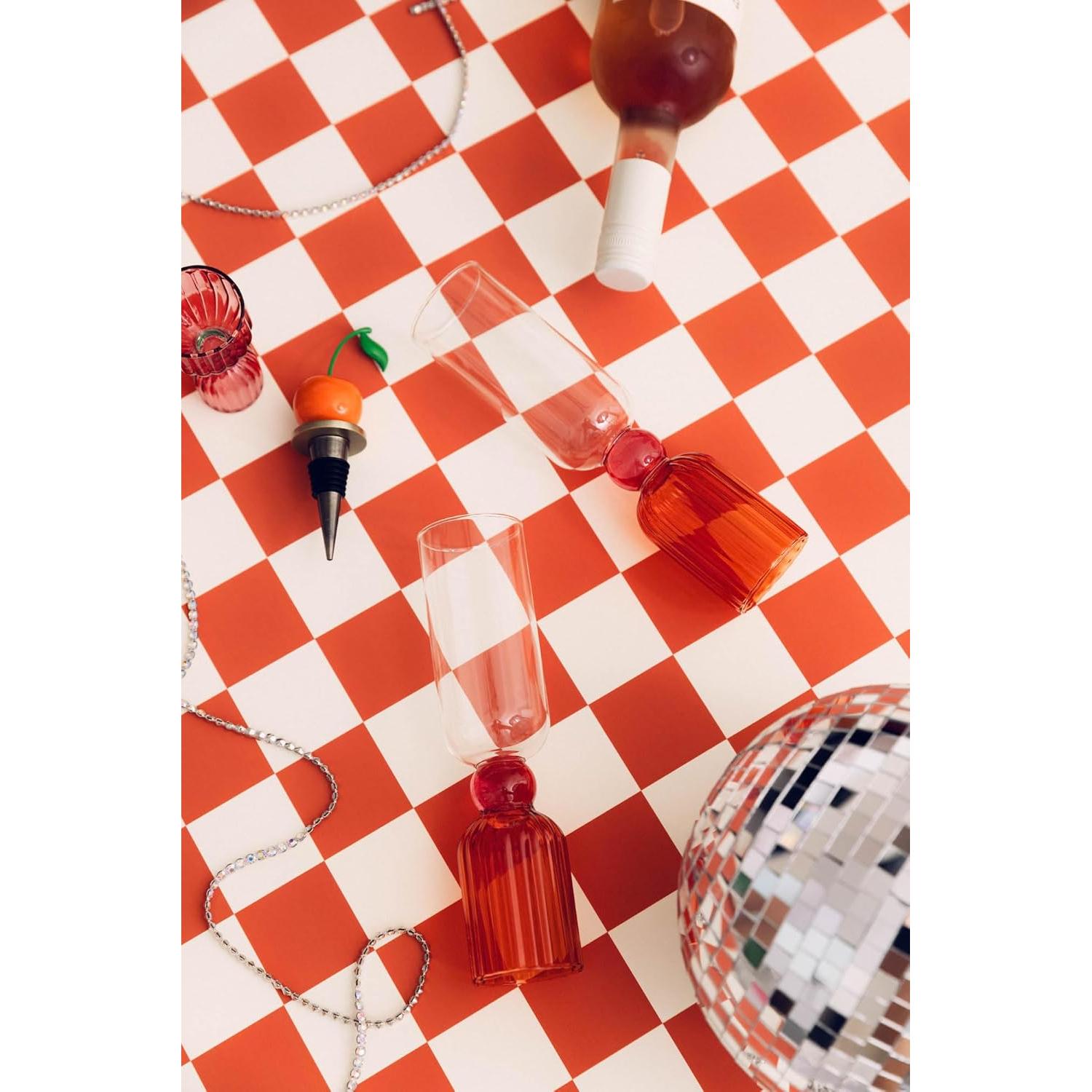 Tapón de Vino ban.do Cereza 3D de Metal para Botellas