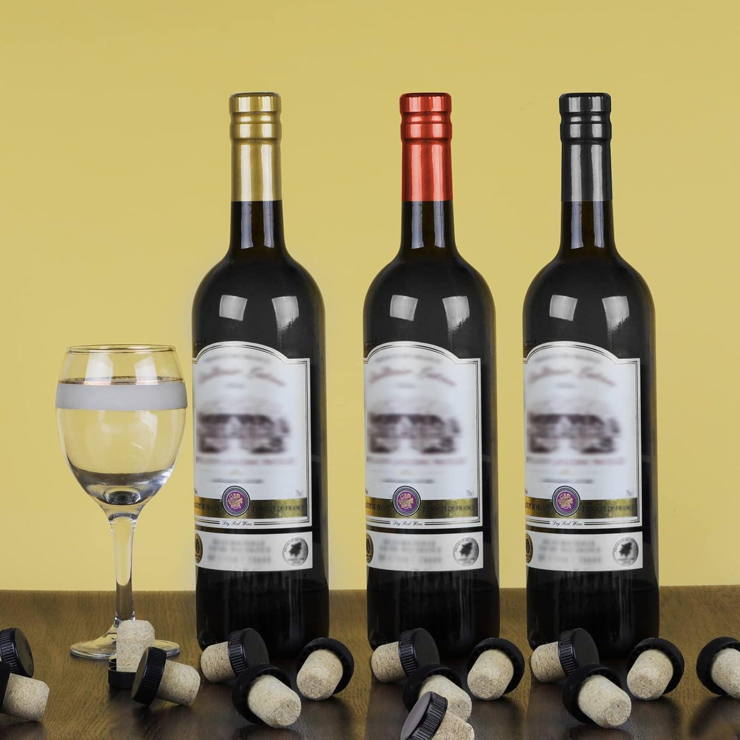 Sellador de Vino Svalor - Kit 60 Piezas con Tapones y Cápsulas