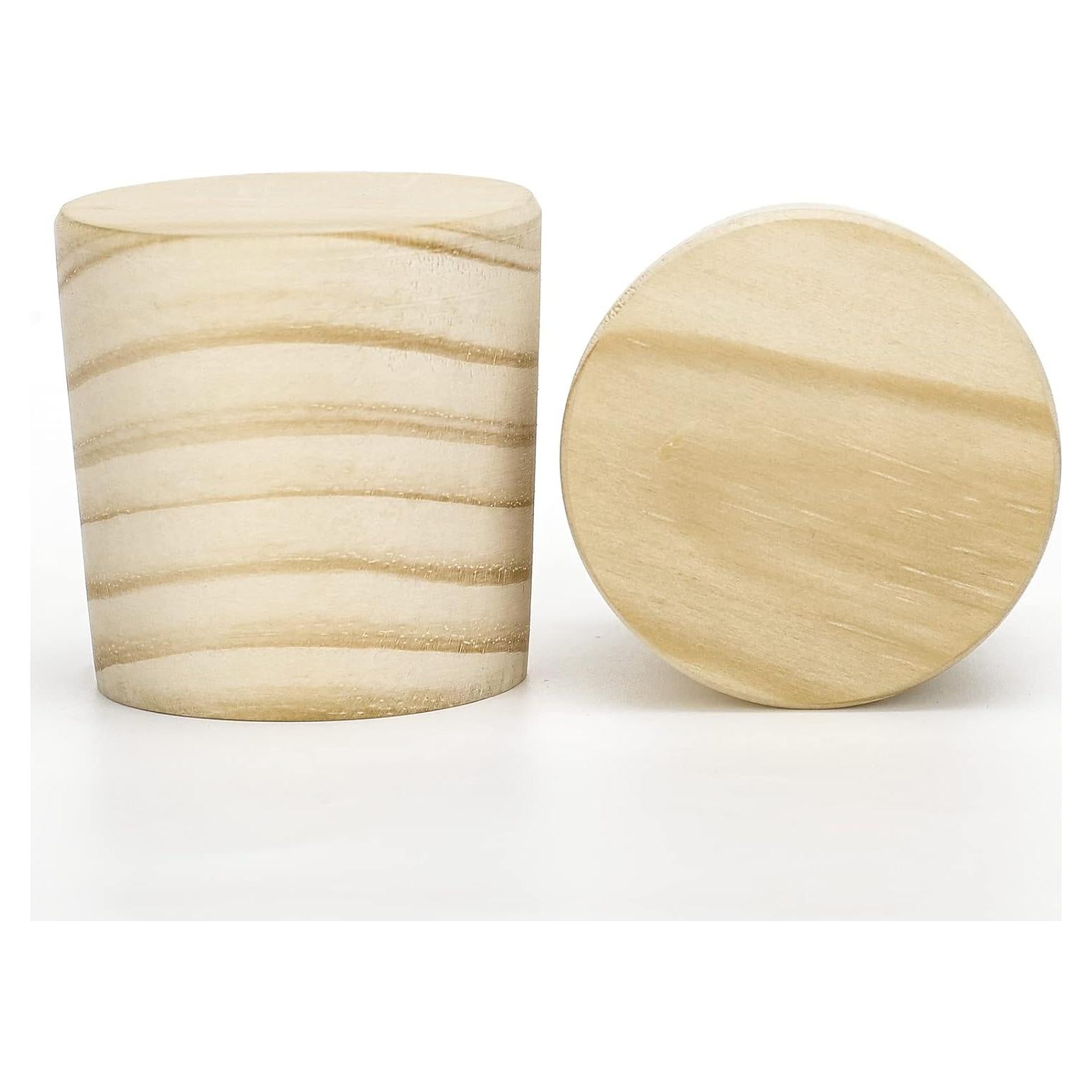 Tapones de Corcho de Madera Weysat para Barril de Vino - 2 Pcs