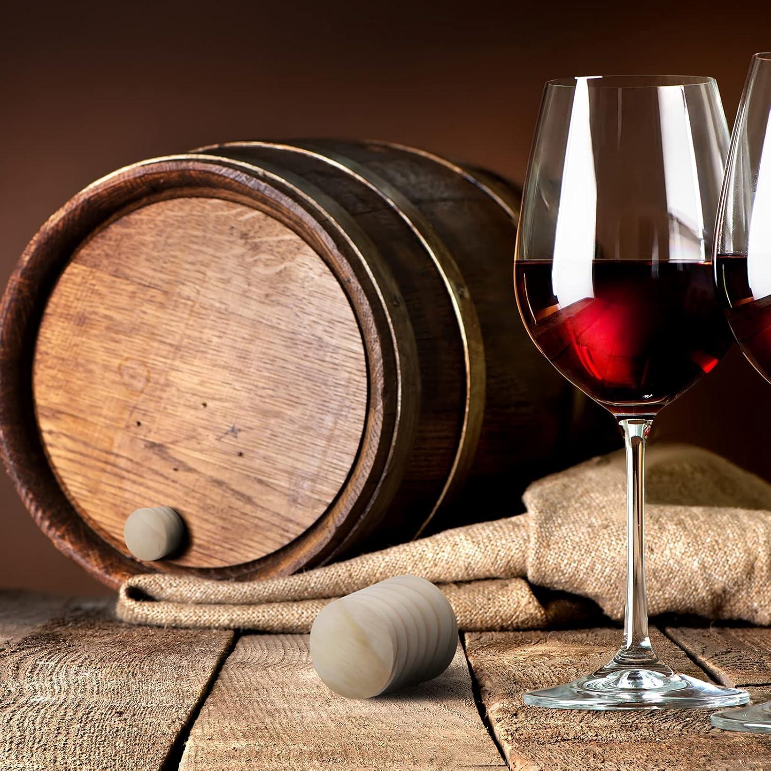 Tapones de Corcho de Madera Weysat para Barril de Vino - 2 Pcs