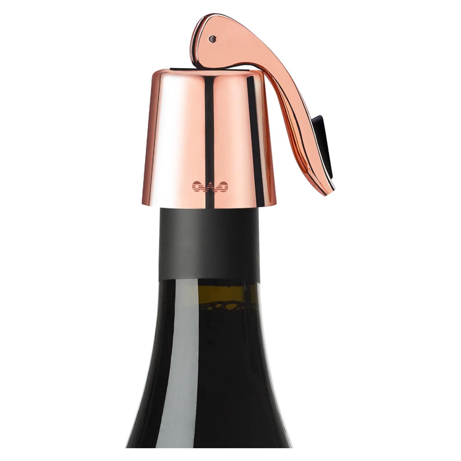 Tapón de Botella de Vino OWO de Acero Inoxidable Rosa