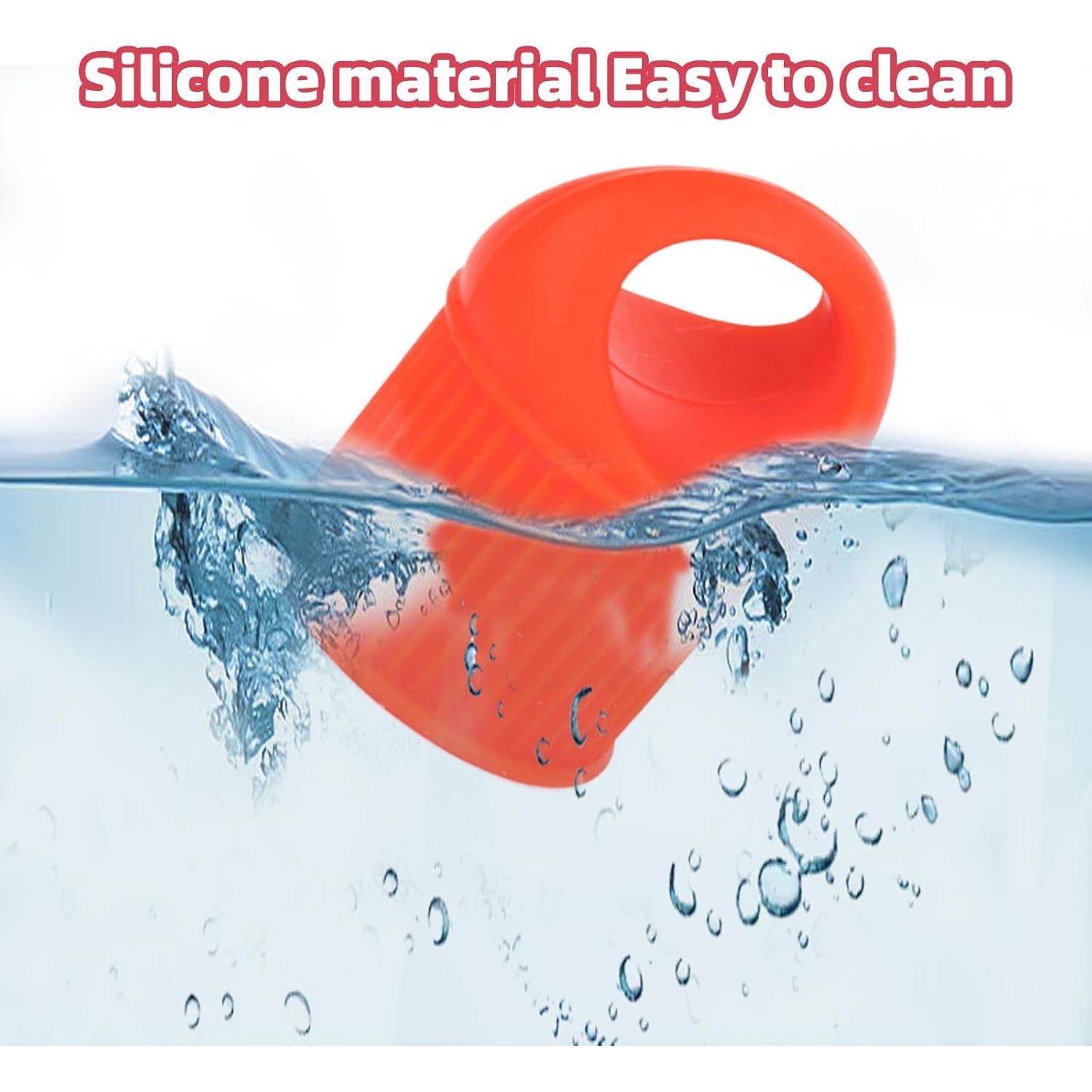 6 Tapones de Silicona Reutilizables LHJJJL para Vino y Bebidas