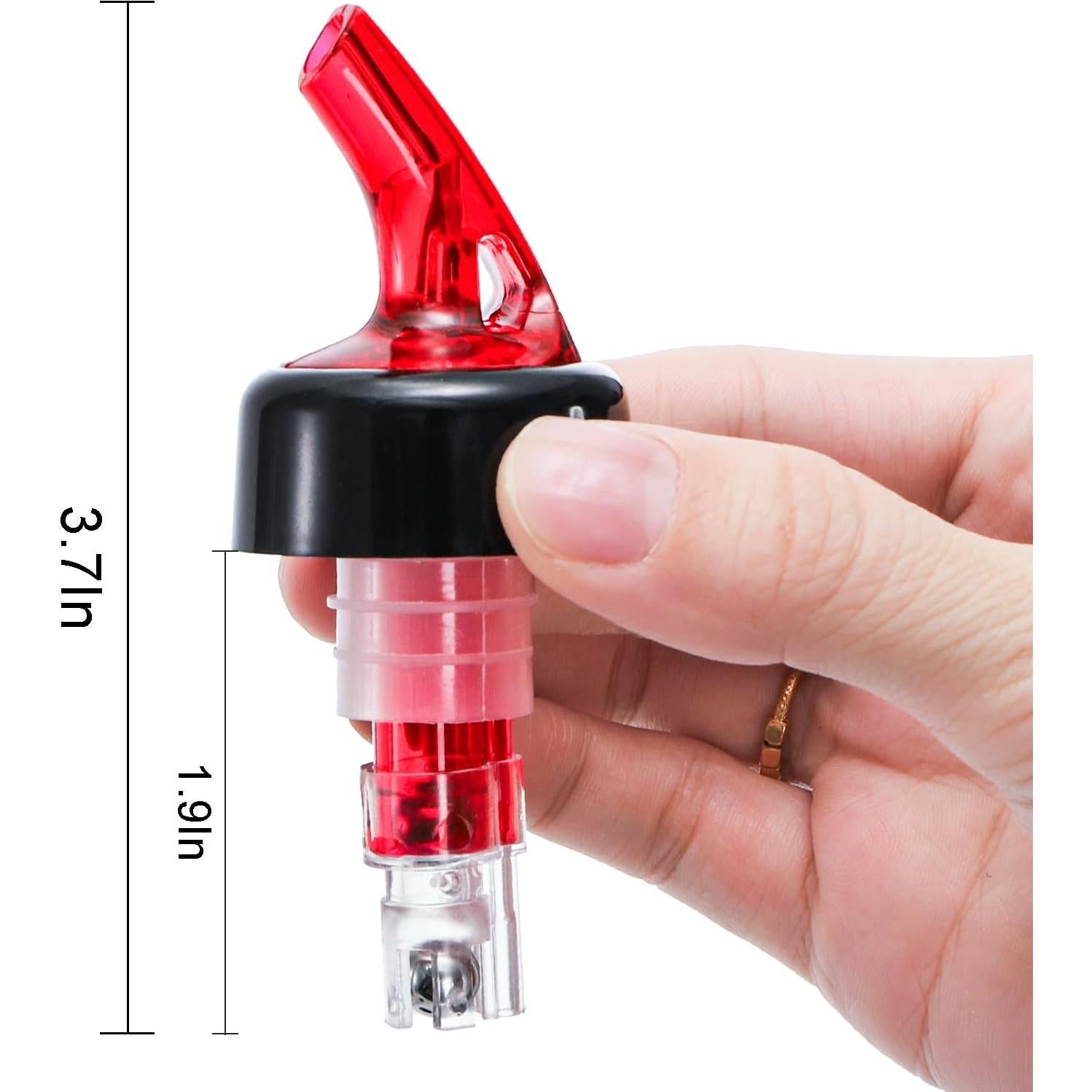 Vertedores Automáticos de Licor WUWEOT 12 Piezas 1.5 Oz