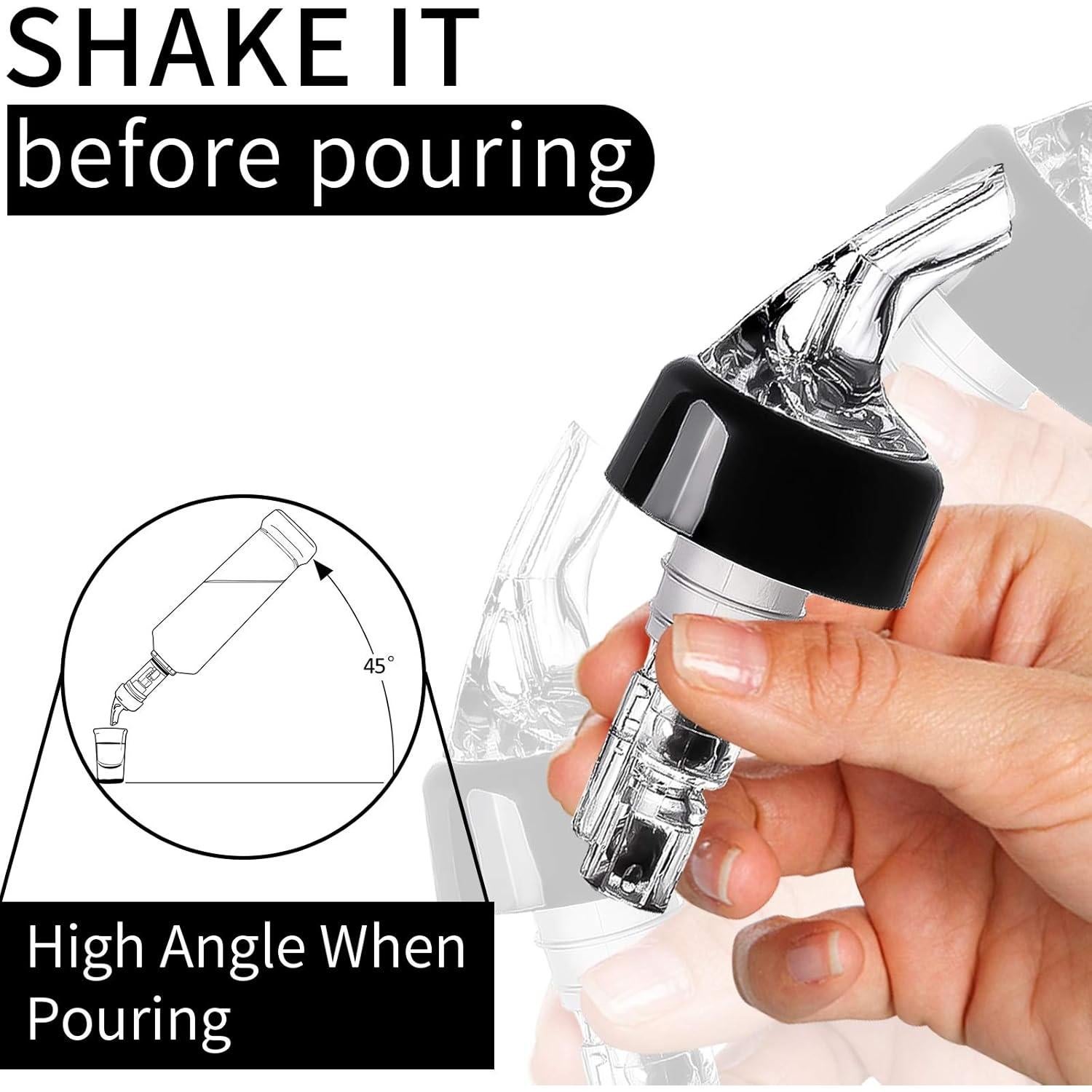 Pack de 12 Vertedores Automáticos Medidos 30 mL LINALL