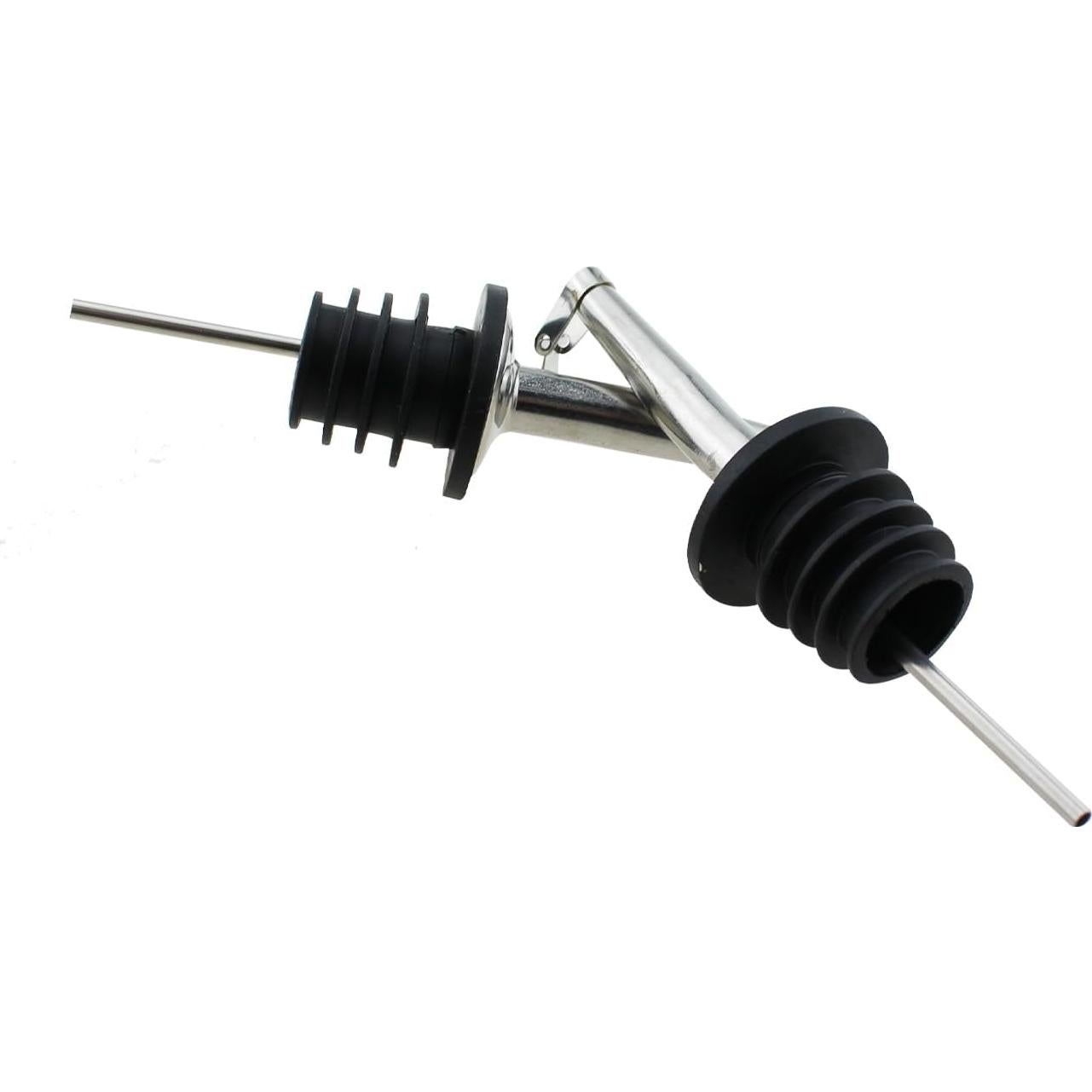 4 Tapones de Botella de Vino Automáticos SQXBK Acero Inoxidable 105mm