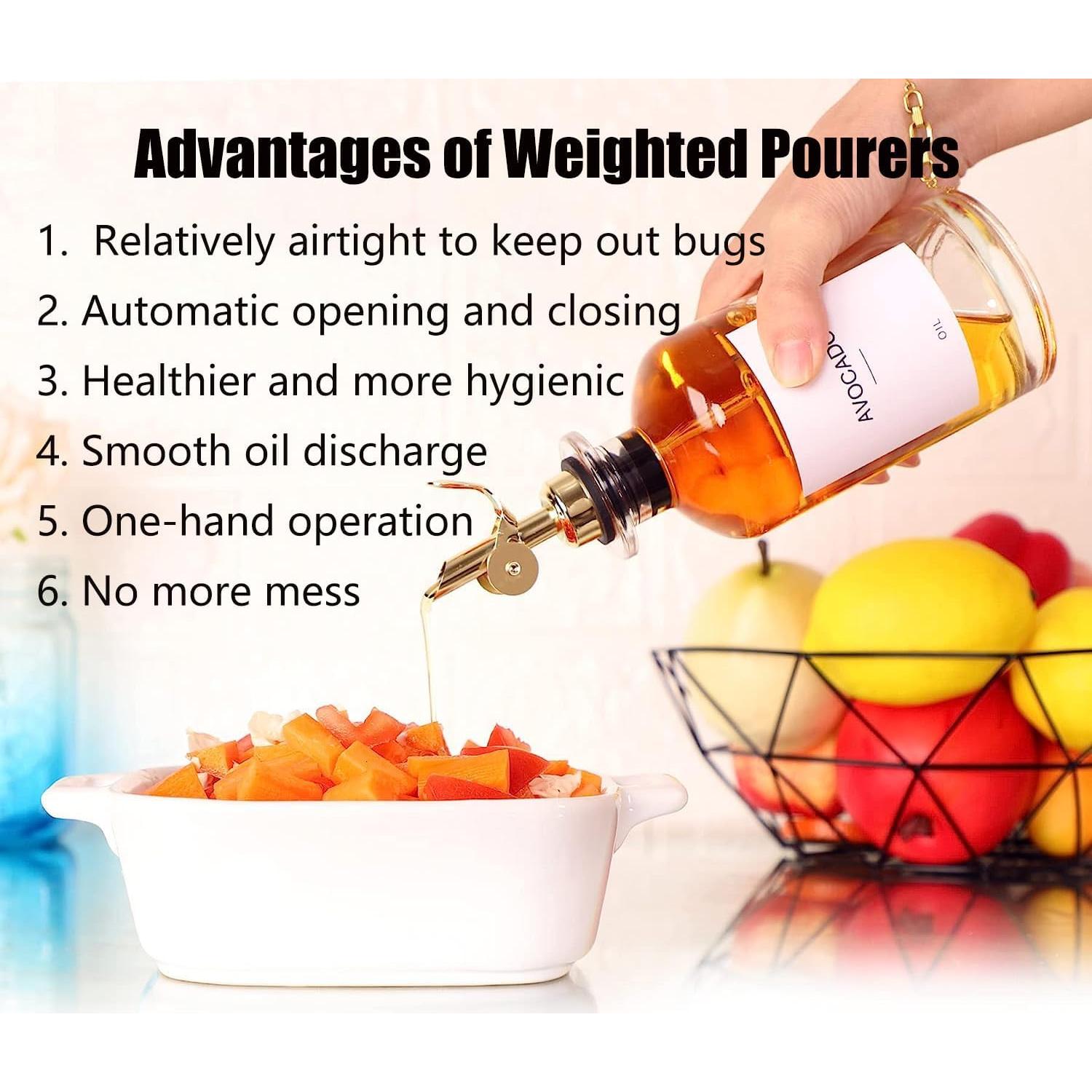 Vertedor Automático de Licor Pafusen 2 Pack Acero Inoxidable