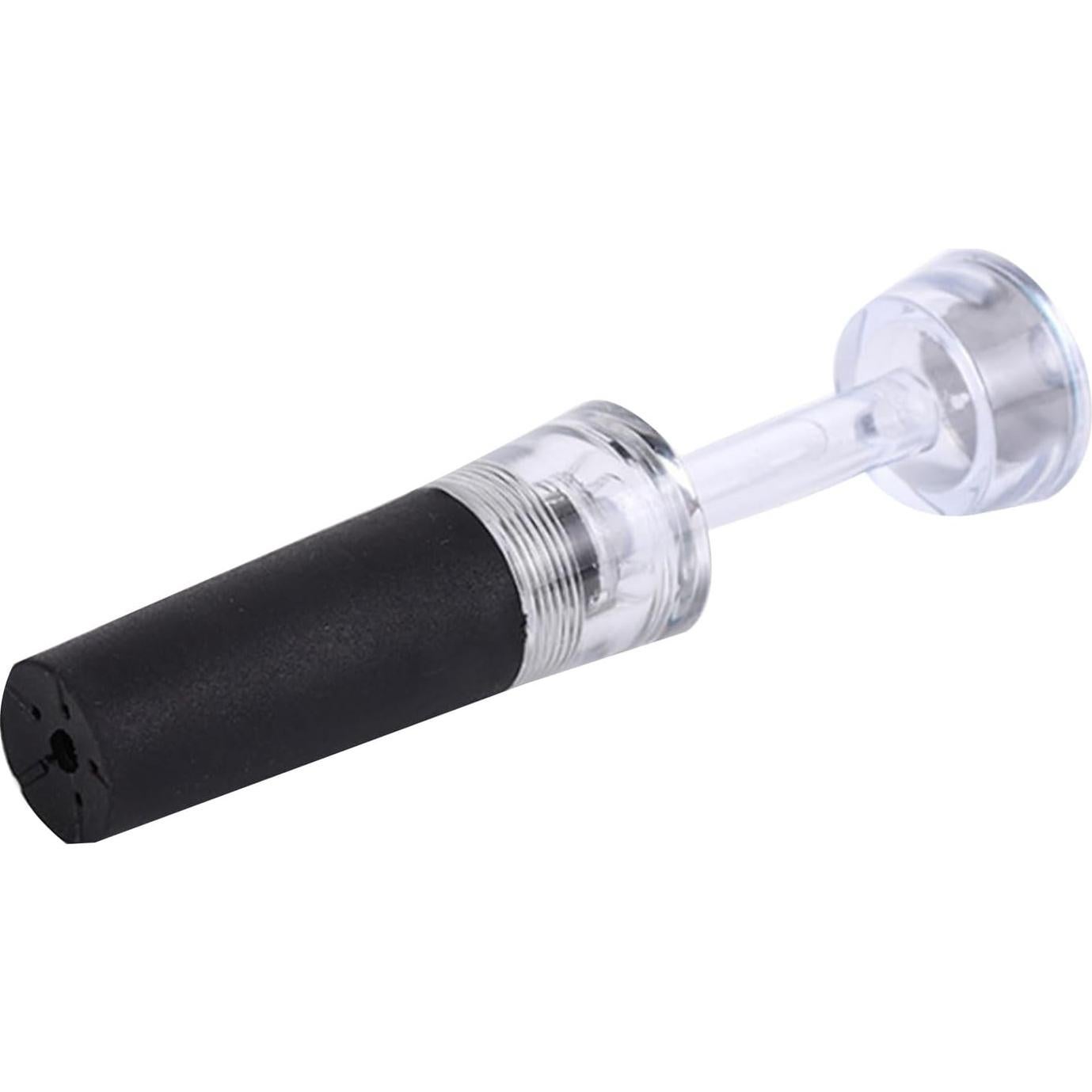 Leakproof Wine Stopper With Built In Vacuum Bottle Stopper Sealer Silicone Cap Manual Beverage Stopper Bar Tool Silicone Bottle Stoppers With Built-in Vacuum Leakproof Seal