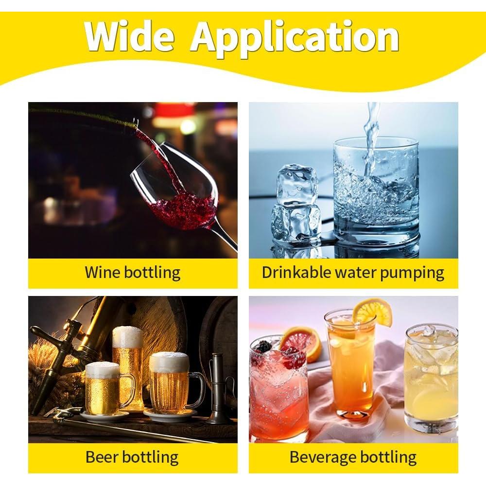 Bomba Eléctrica USB Grado Alimenticio Yonhamph 2LPM con Sensor