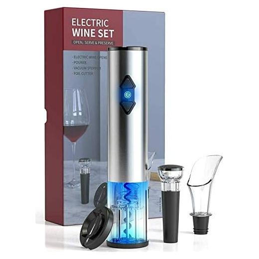 Juego de Abridores de Vino Eléctricos Kavydens - 5 Piezas