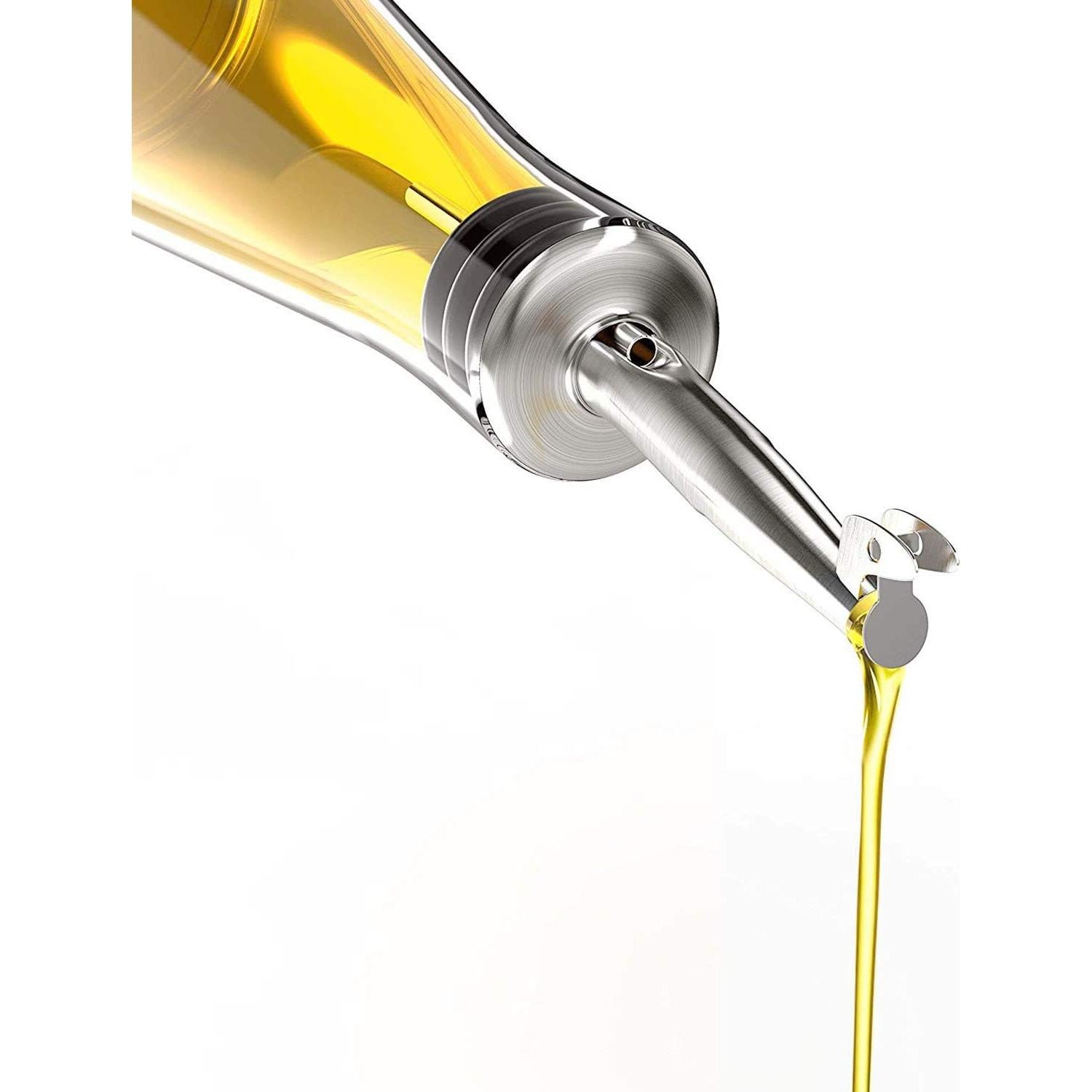 Vertedores de Aceite y Licor Axe Sickle - Acero Inoxidable - 2 Pcs