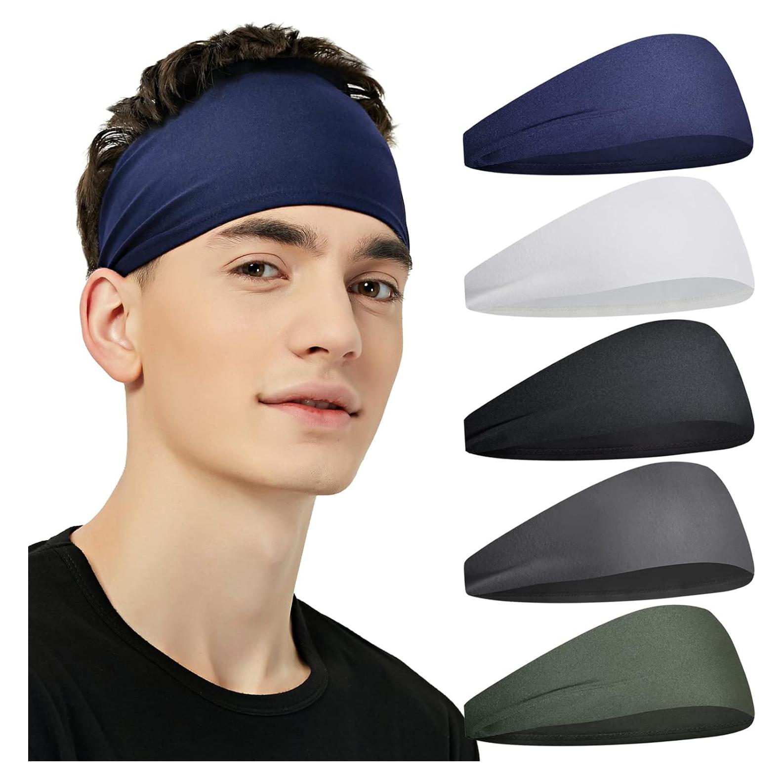 Cintas deportivas para la cabeza Pilamor - Paquete de 5 unidades