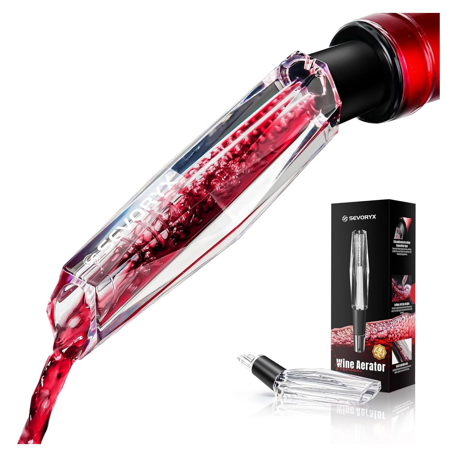 Vertedor de Vino Aerador Sevoryx 2025 - Sin Goteos, 141g
