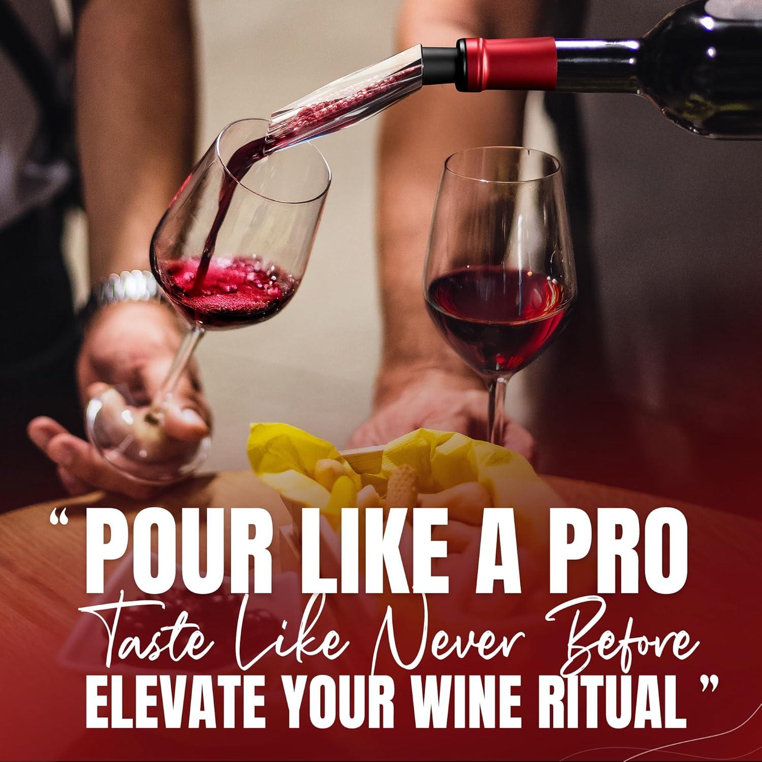 Vertedor de Vino Aerador Sevoryx 2025 - Sin Goteos, 141g