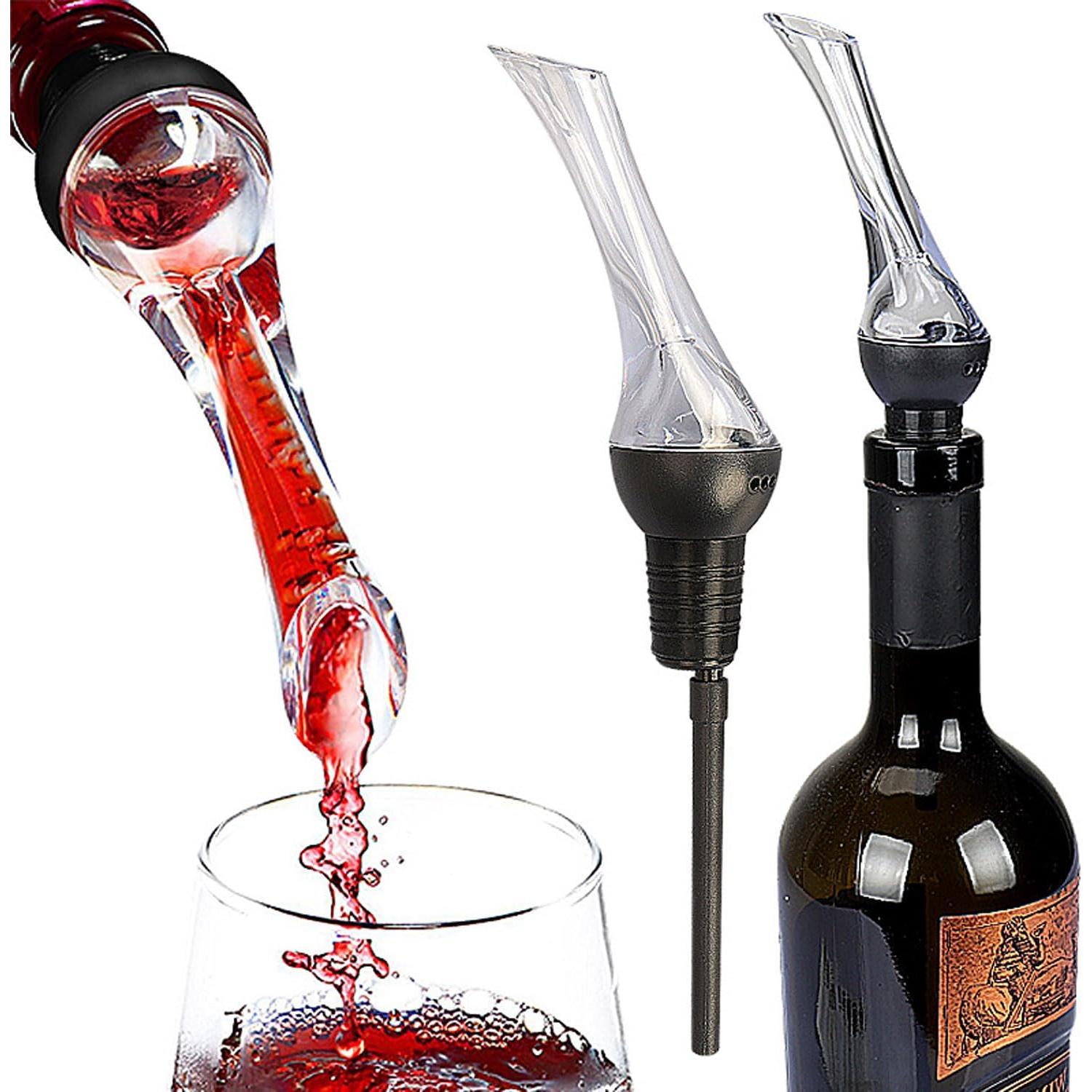 Vertedor de Vino Aerador Premium 2 Piezas - Calidad Profesional