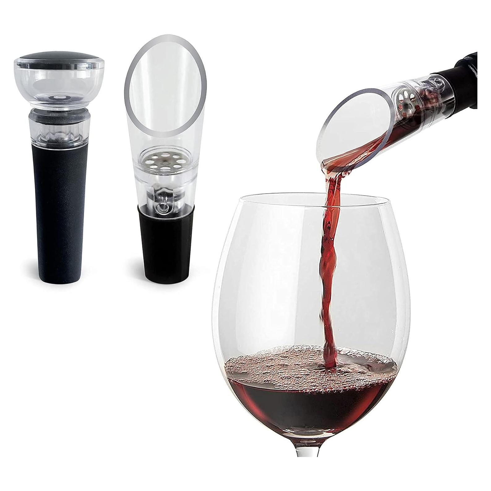 Aerador y Bomba de Vino TenTen Labs - Paquete de 2