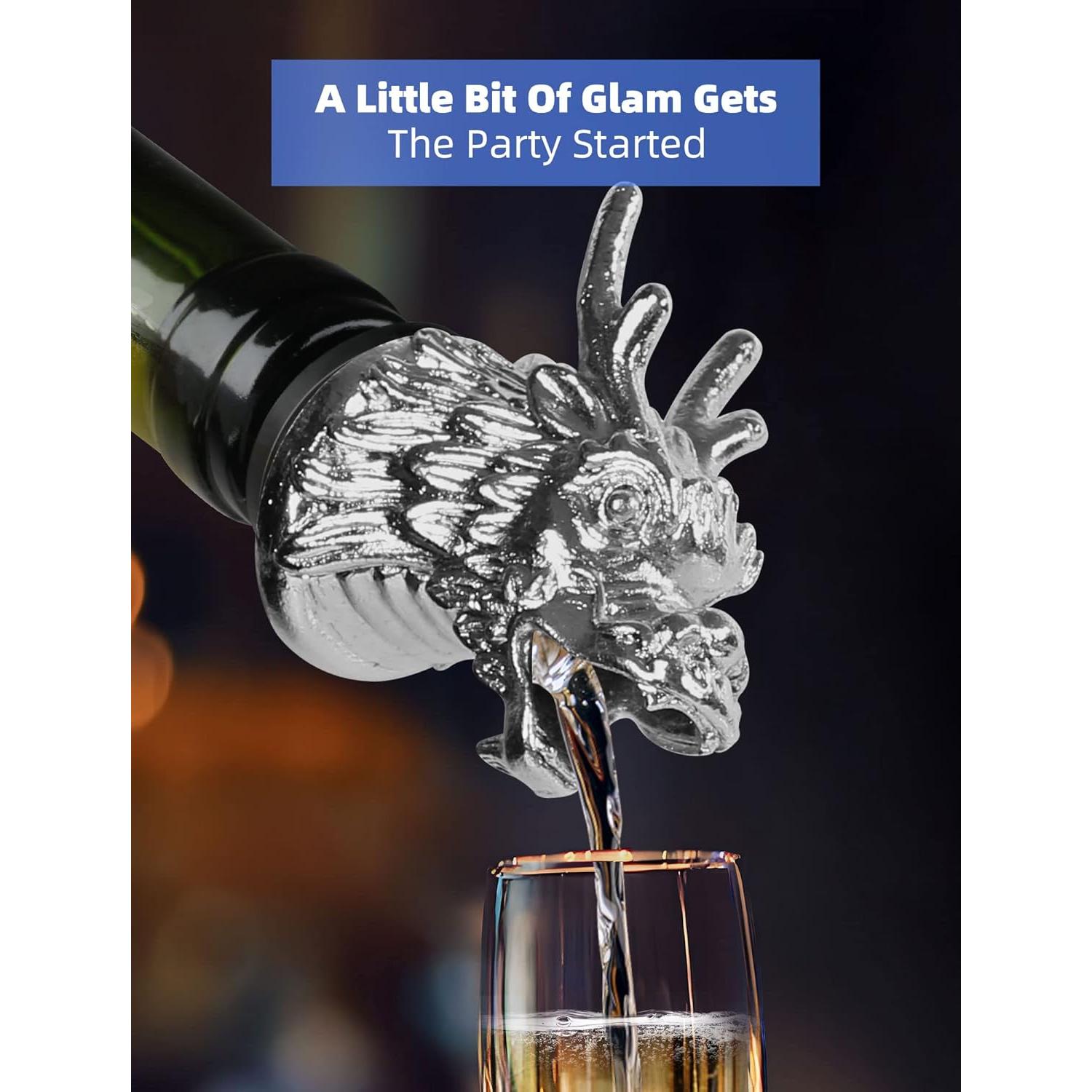 Vertedor de Vino Cabeza de Dragón Anvy Lunda - Decantador 350ml