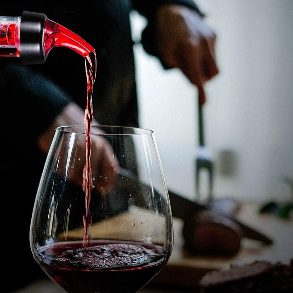 Vertedor Automático Medido LINALL - 12 Piezas 30ml Rojo