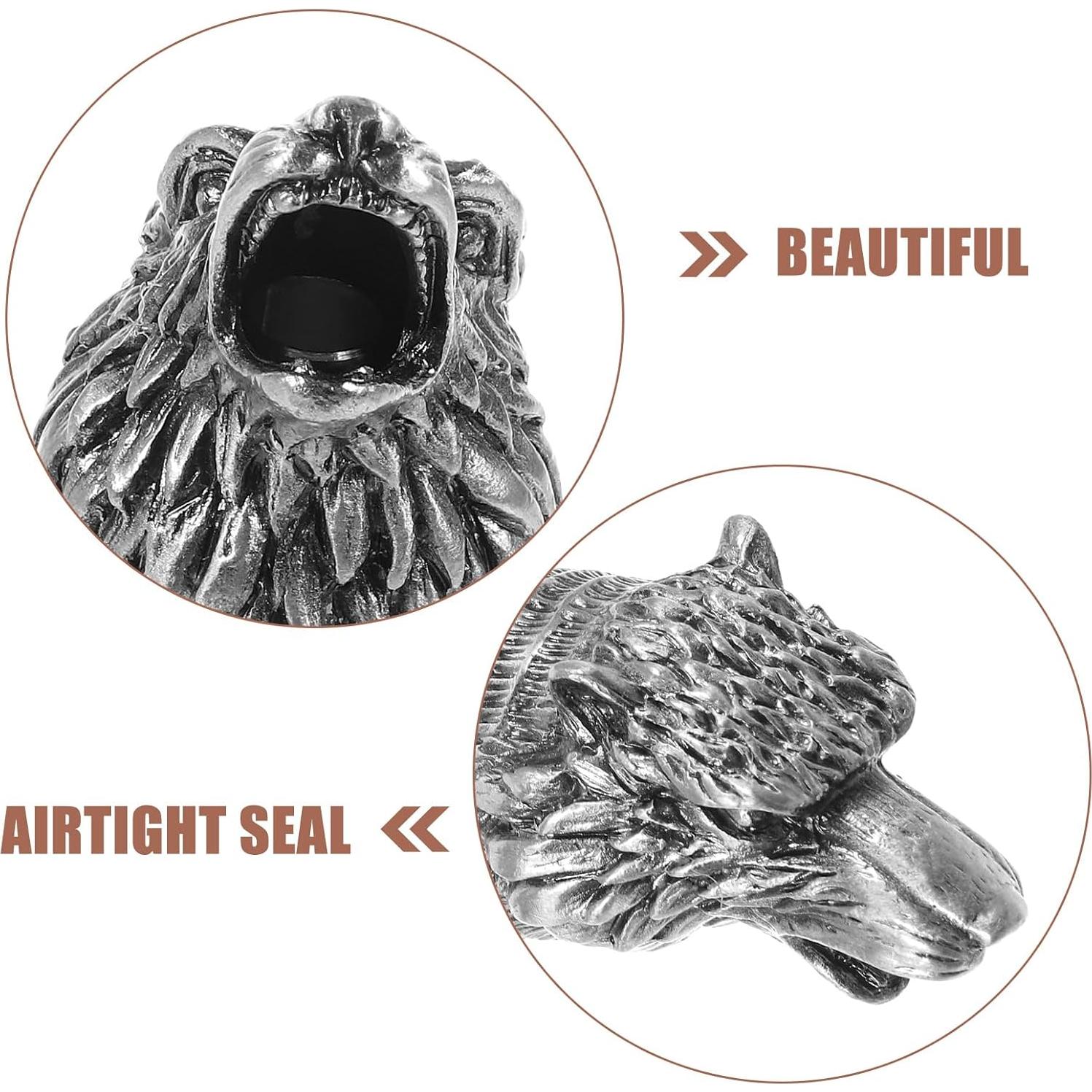 Aerador de Vino MAGICLULU Cabeza de Lobo Acero Inoxidable