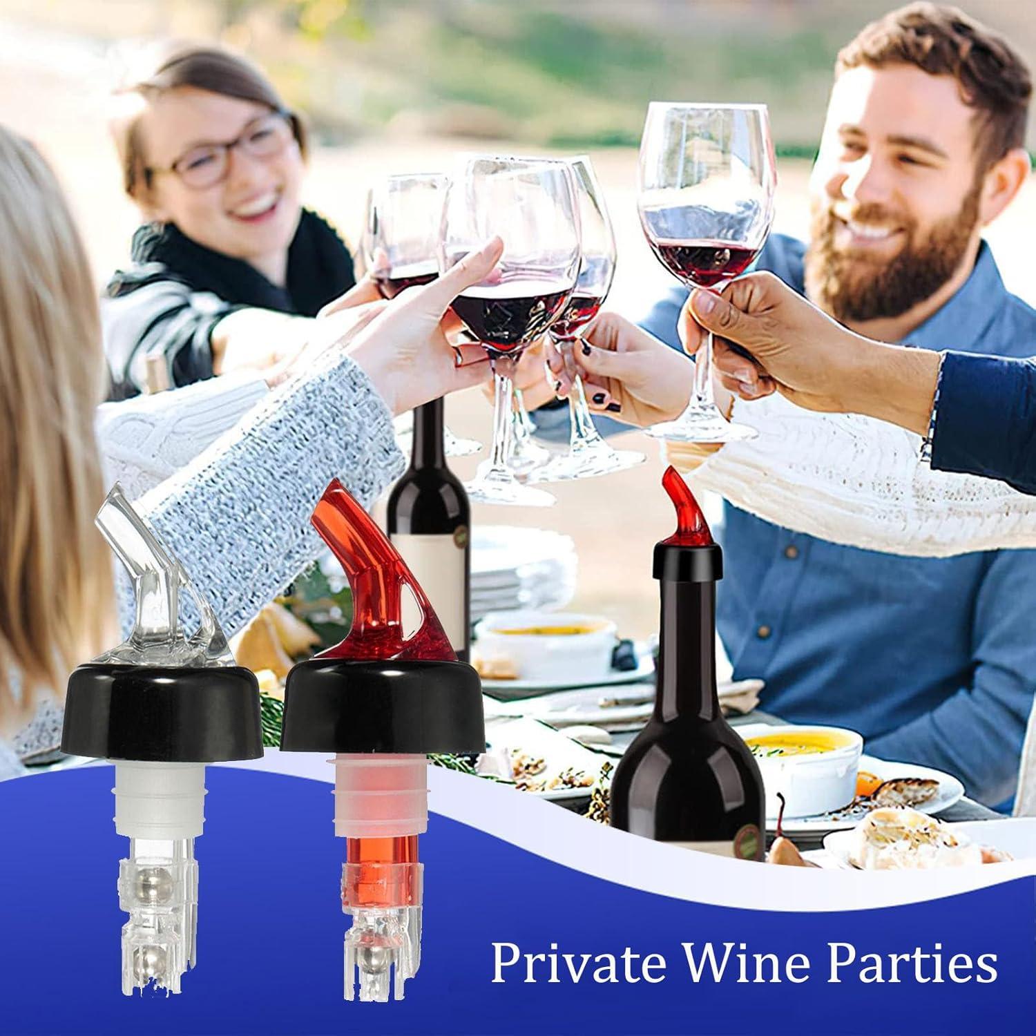 Paquete de 3 vertedores medidos Pafusen 1oz/30ml para licor