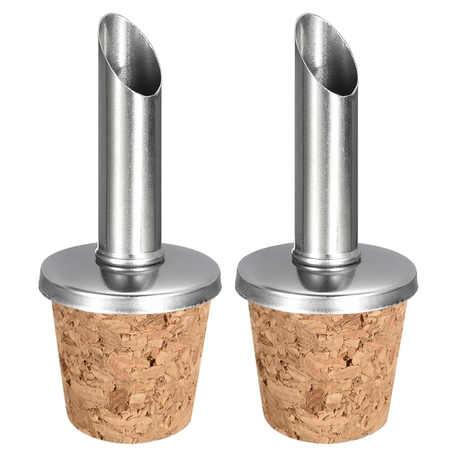 Vertedores de Botellas de Acero Inoxidable uxcell - 2 Piezas