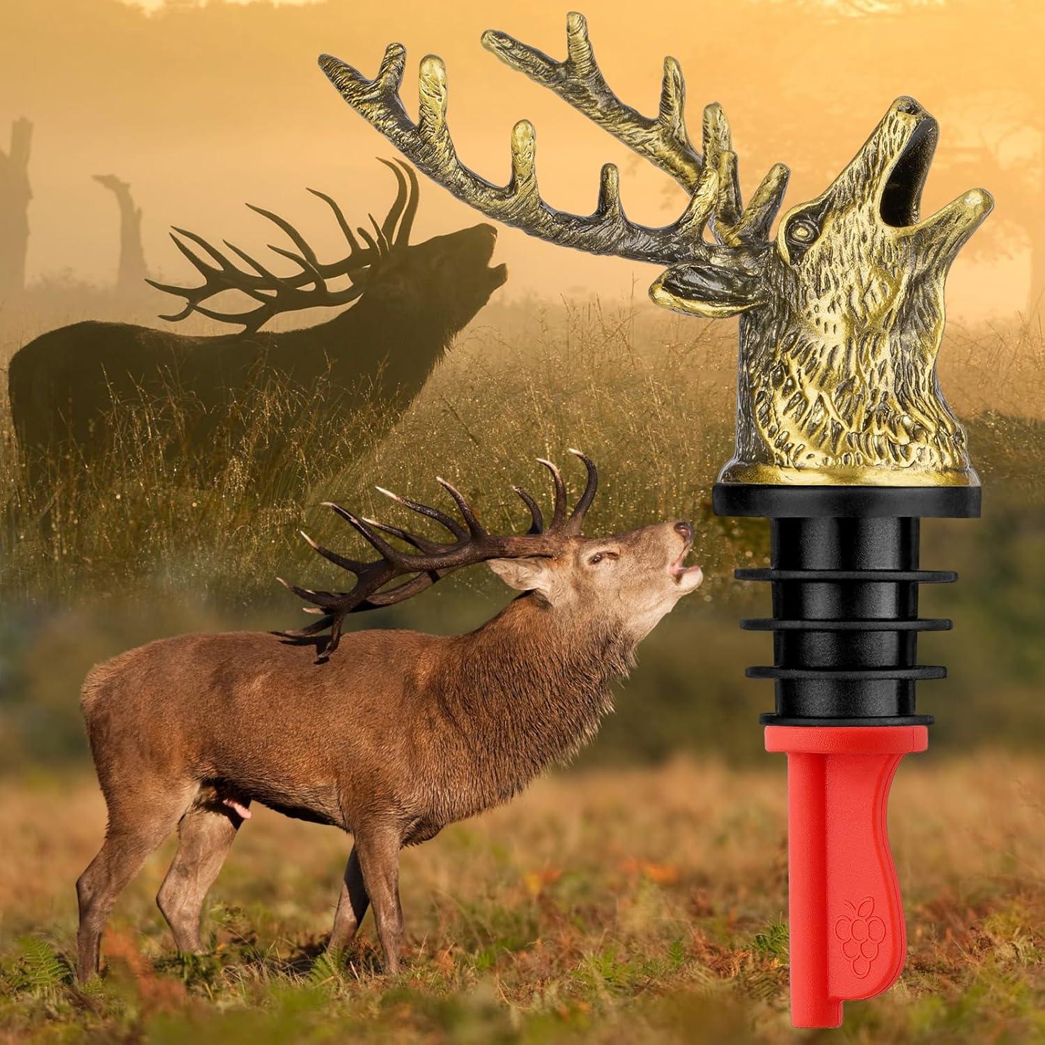 Válvula y Tapón de Botella de Vino LKKCHER Ciervo Bronce