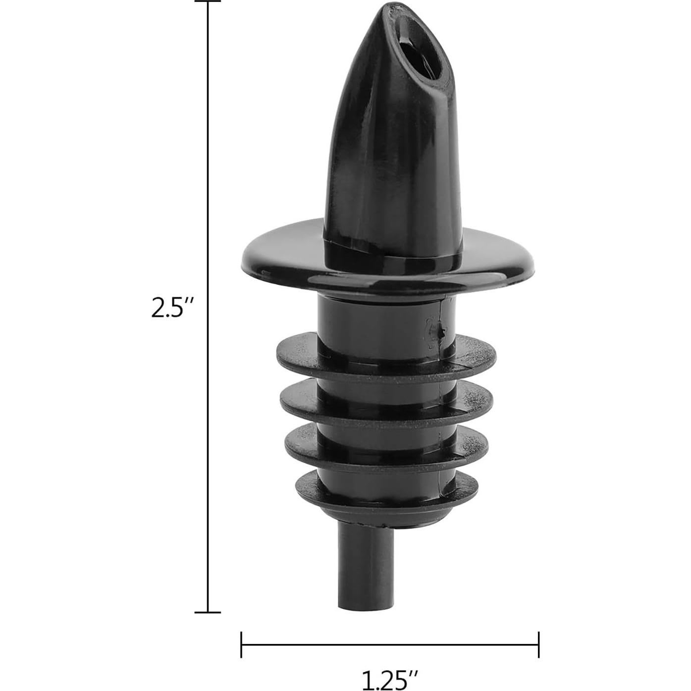 Vertedores de Botellas Hedume - Paquete de 50 Unidades, 6.35 cm