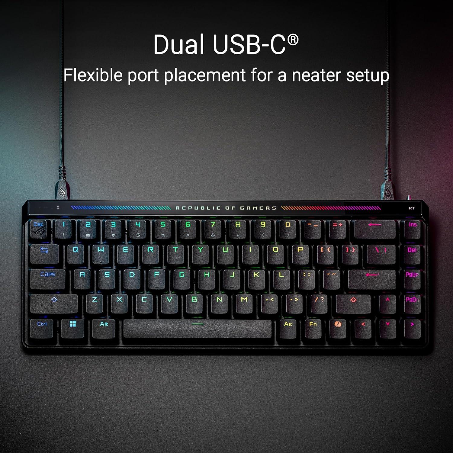 Teclado Gaming ASUS ROG Falchion Ace HFX 65% Tactil