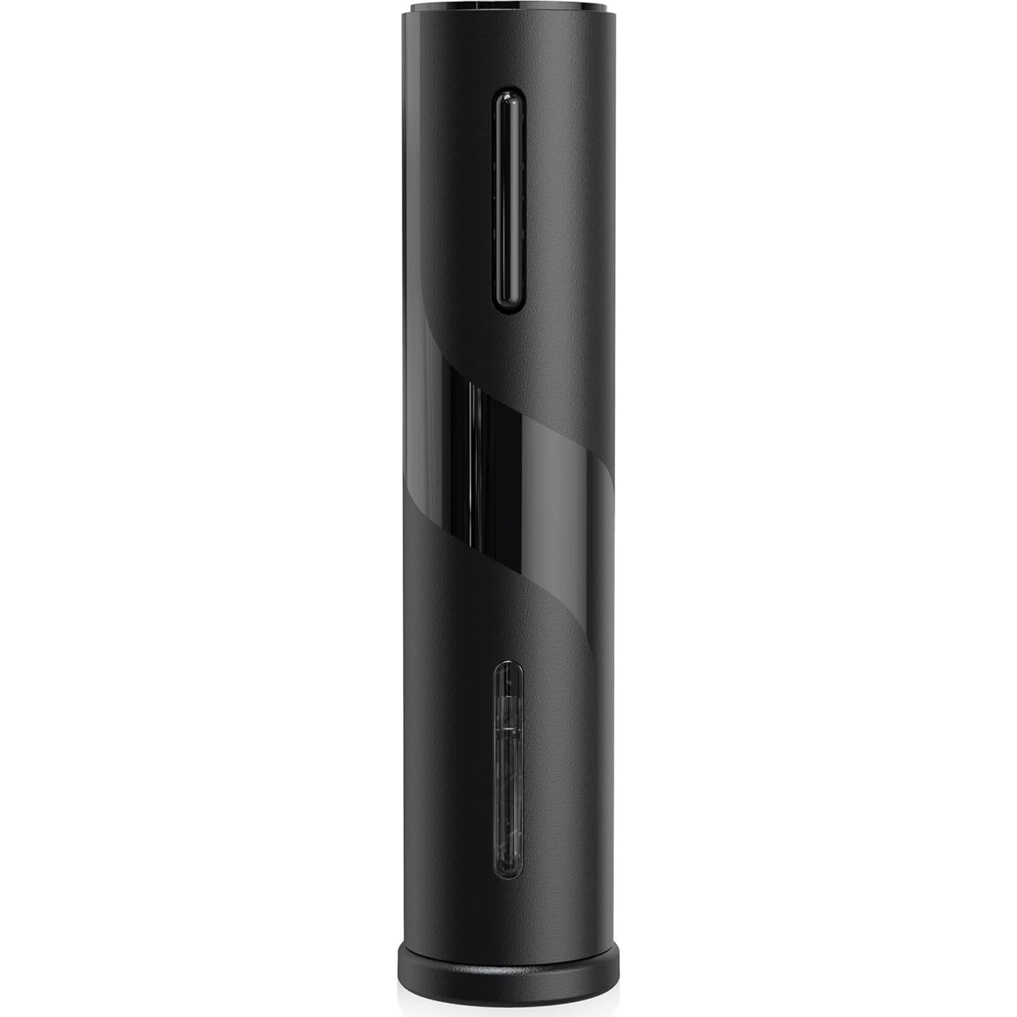 Set Abridor de Vino Eléctrico 4-en-1 Kavydens Negro